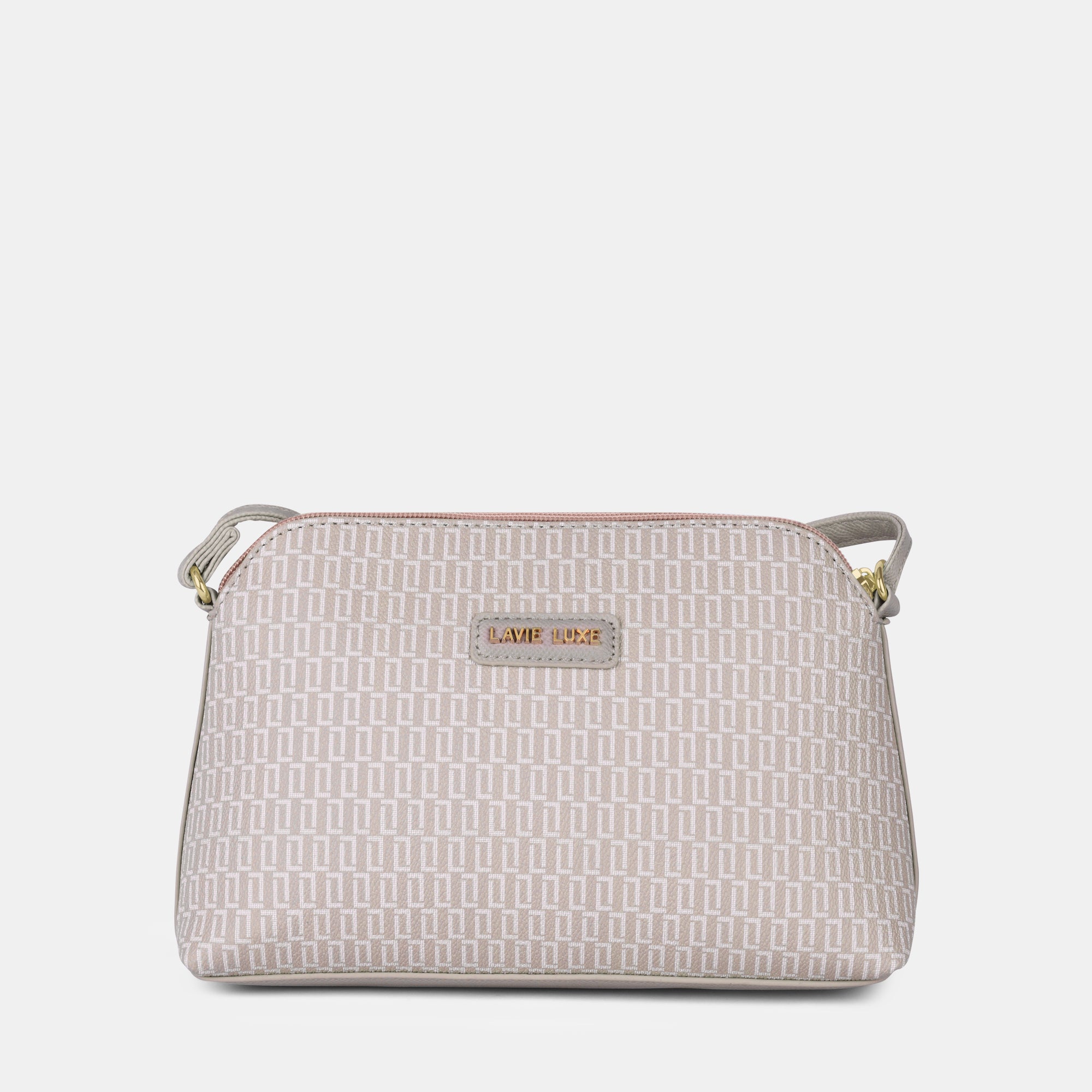 Lavie Luxe Mono Swift Pink Small Women's Dome Sling
