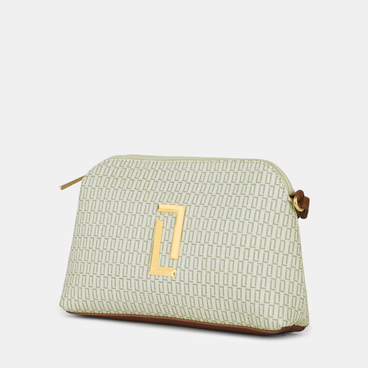 Lavie Luxe Mono Swift Off White Small Women's Dome Sling