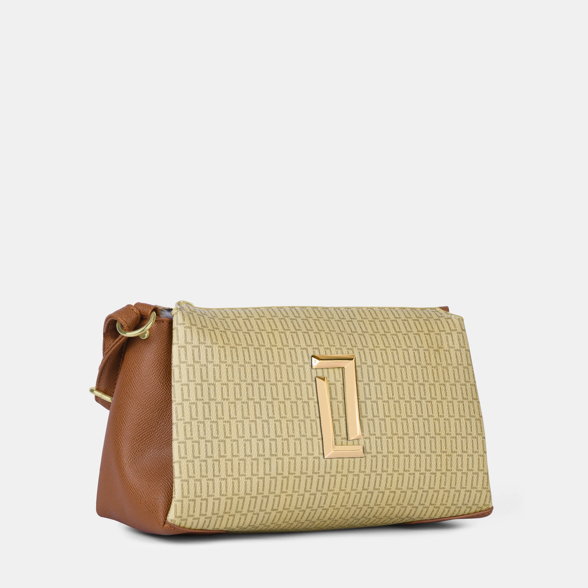 Lavie Luxe Mono Tory Taupe Medium Women's 3C Sling