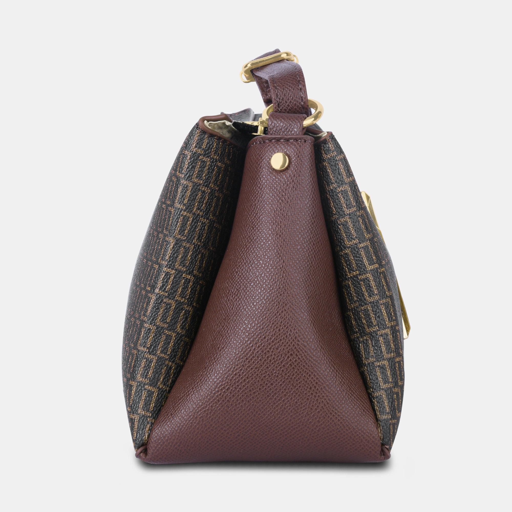 Lavie Luxe Mono Tory Choco Medium Women's 3C Sling