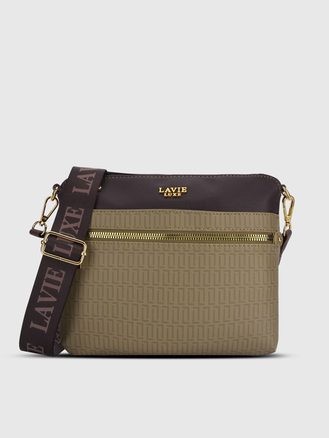 Mono Quick25 Small Top Zip Sling Handbag