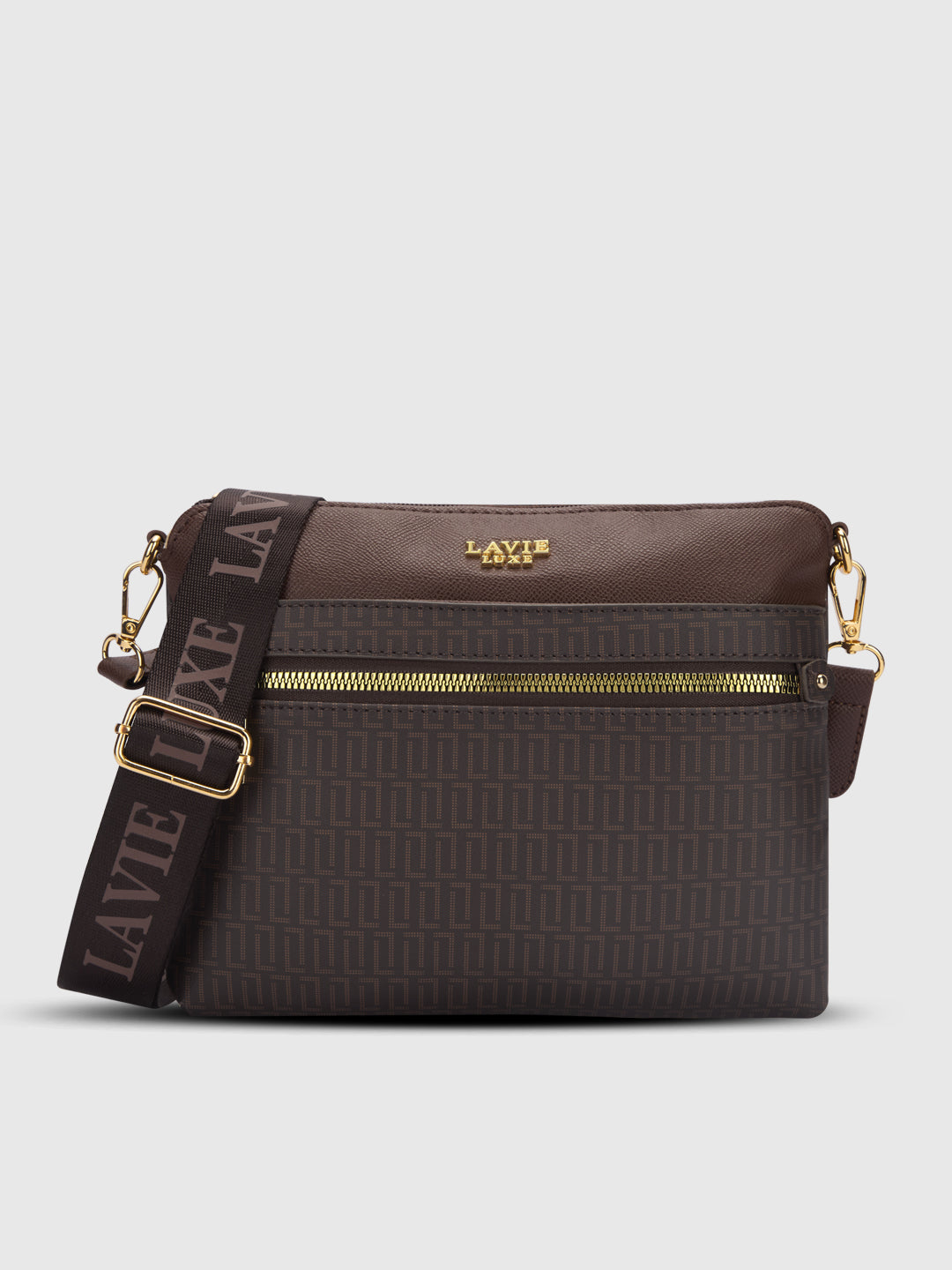 Mono Quick25 Small Top Zip Sling Handbag