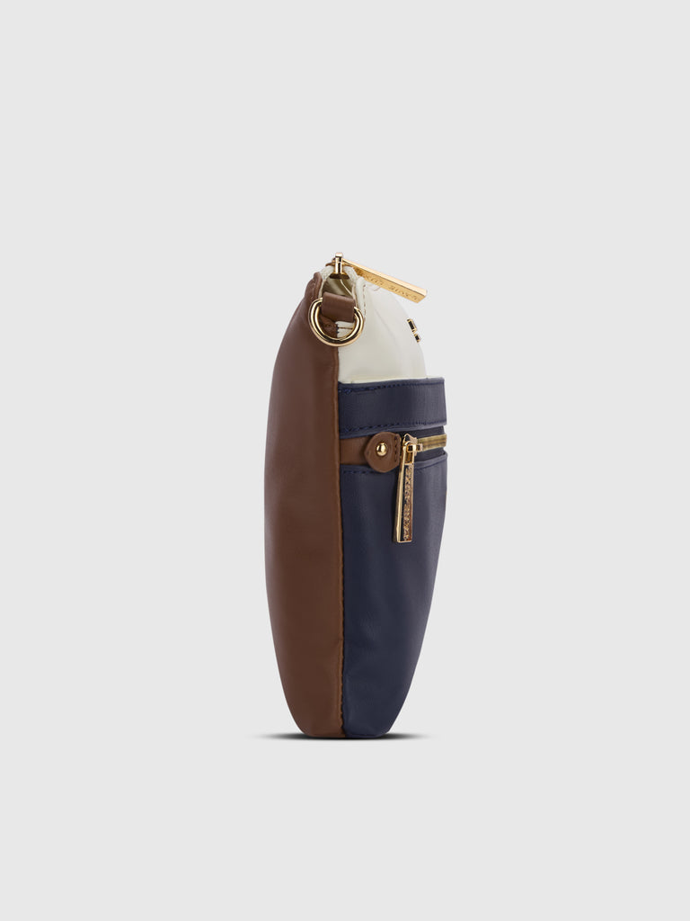 Quick25 Small Top Zip Sling Handbag