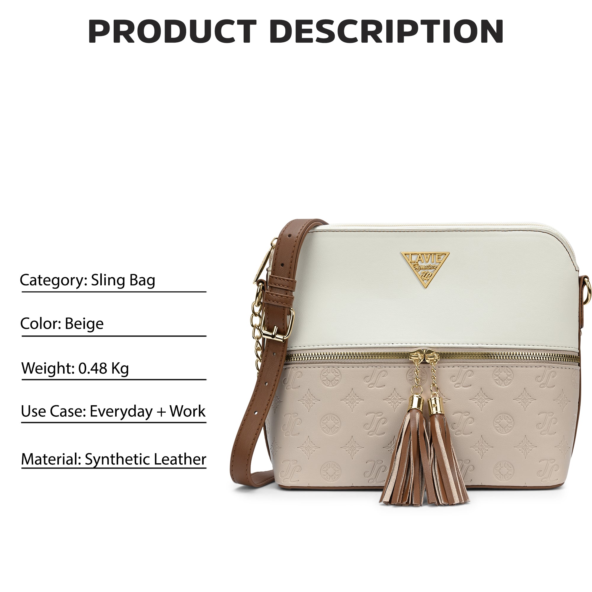 Toccoa Colourblock Medium Sling Bagbag