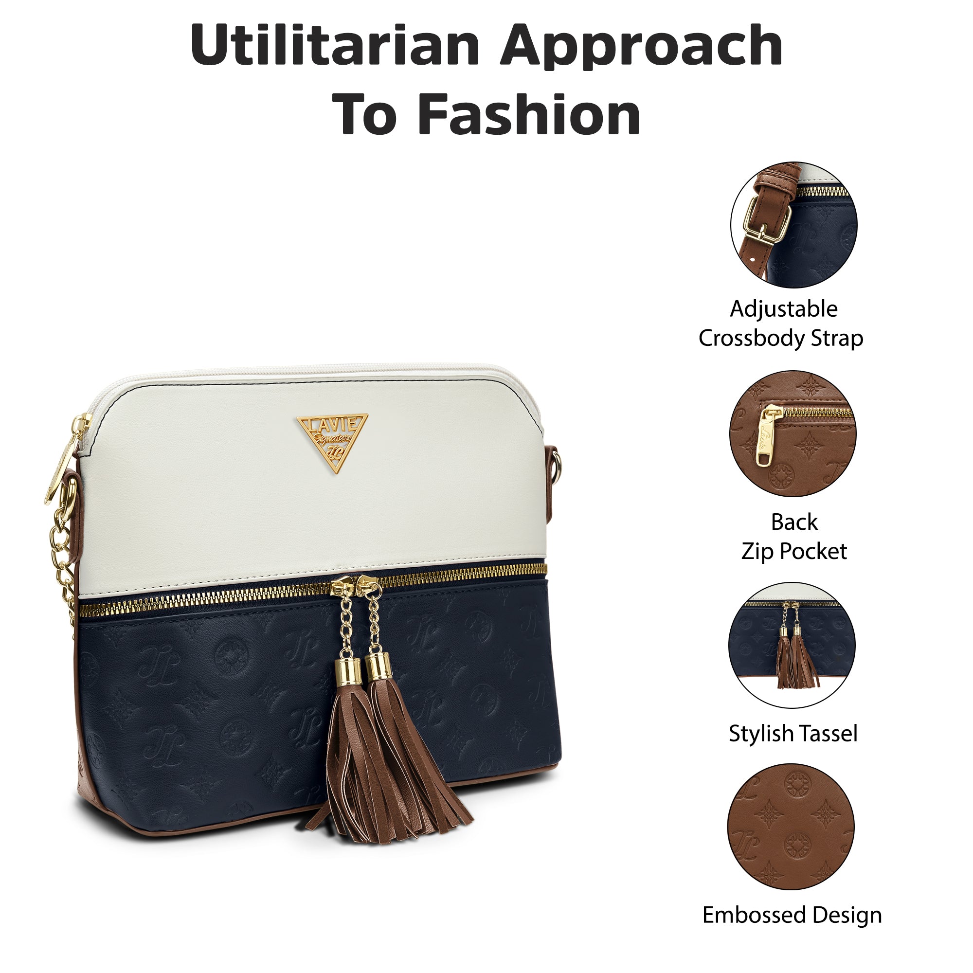 Toccoa Colourblock Medium Sling Bagbag