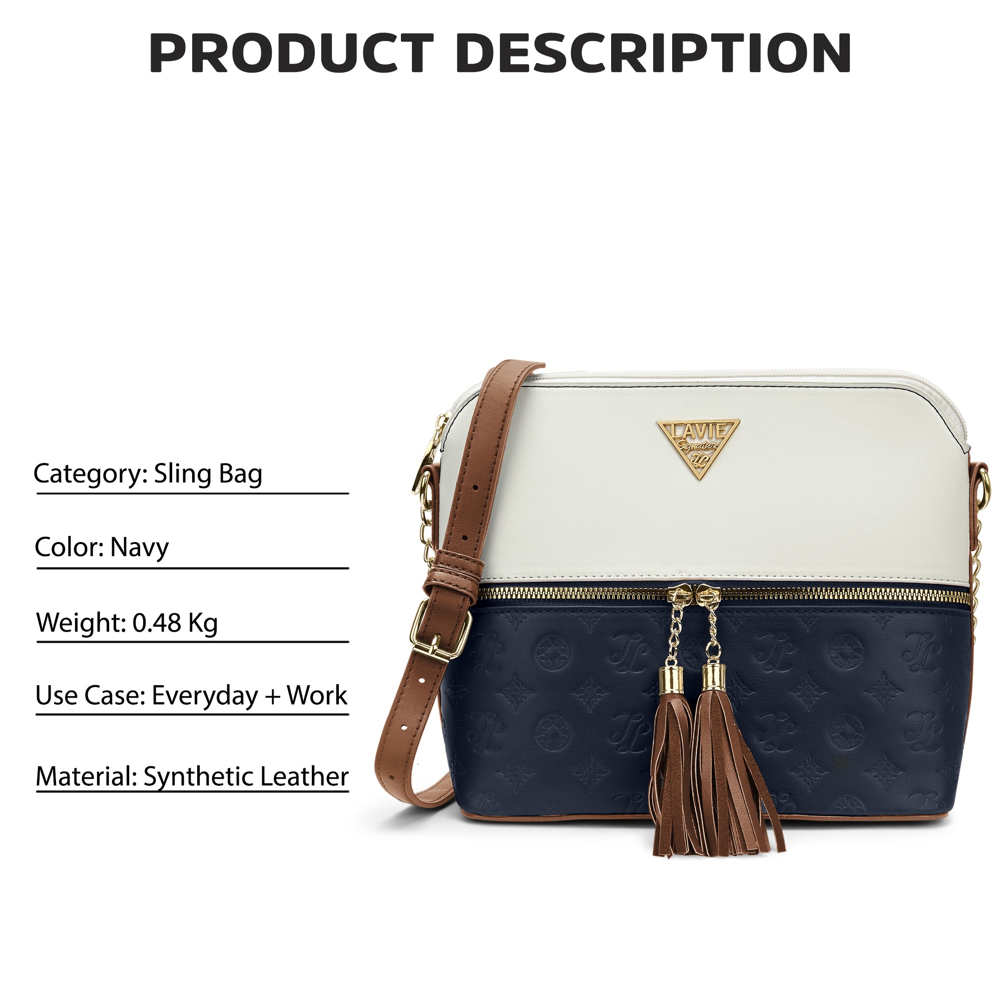 Toccoa Colourblock Medium Sling Bagbag
