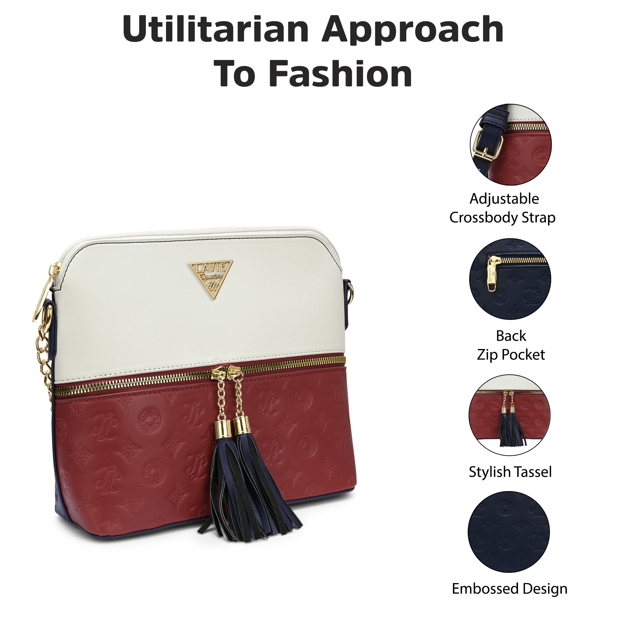 Toccoa Colourblock Medium Sling Bagbag