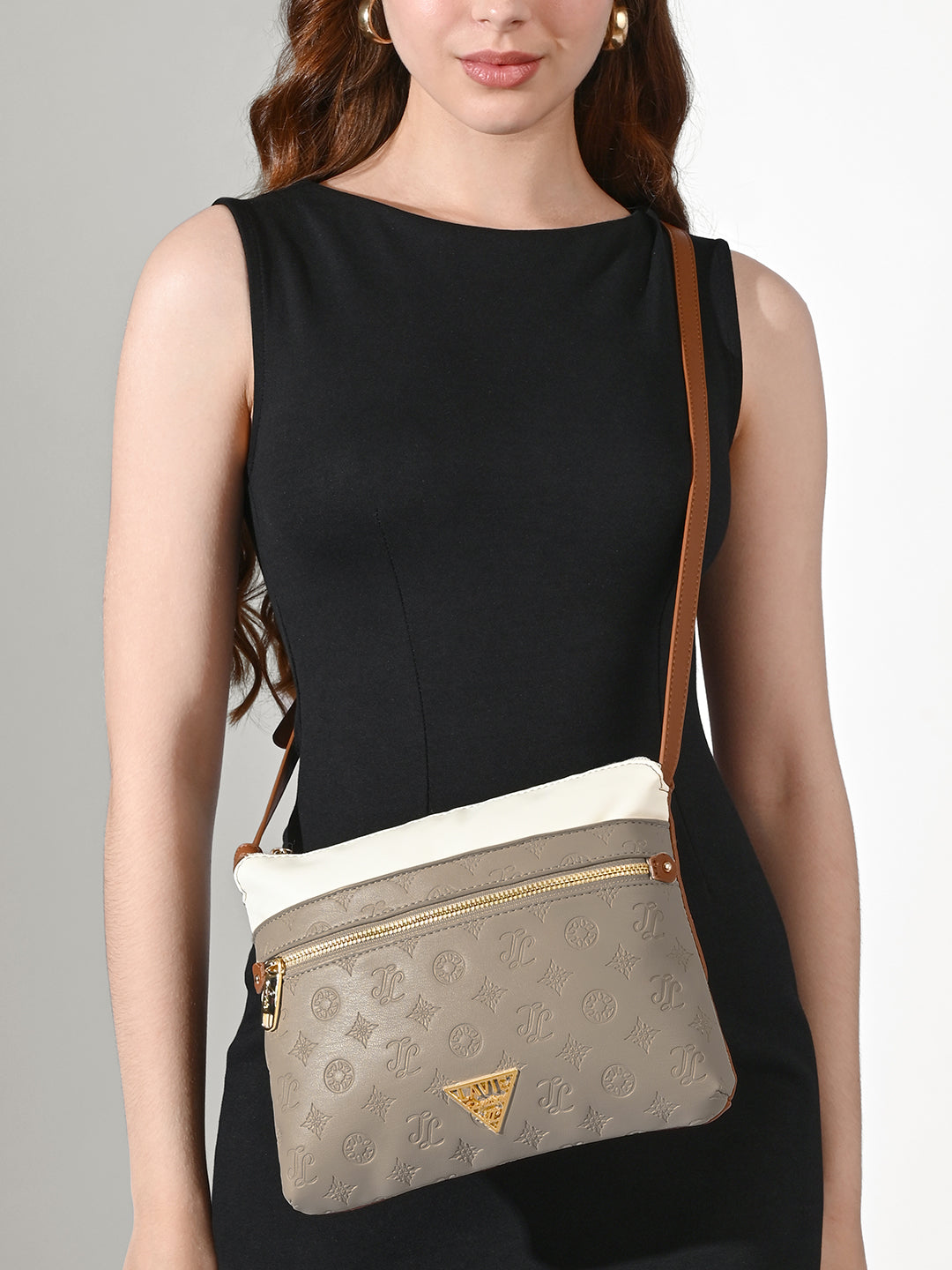 Galax Colourblock Small Sling Bag