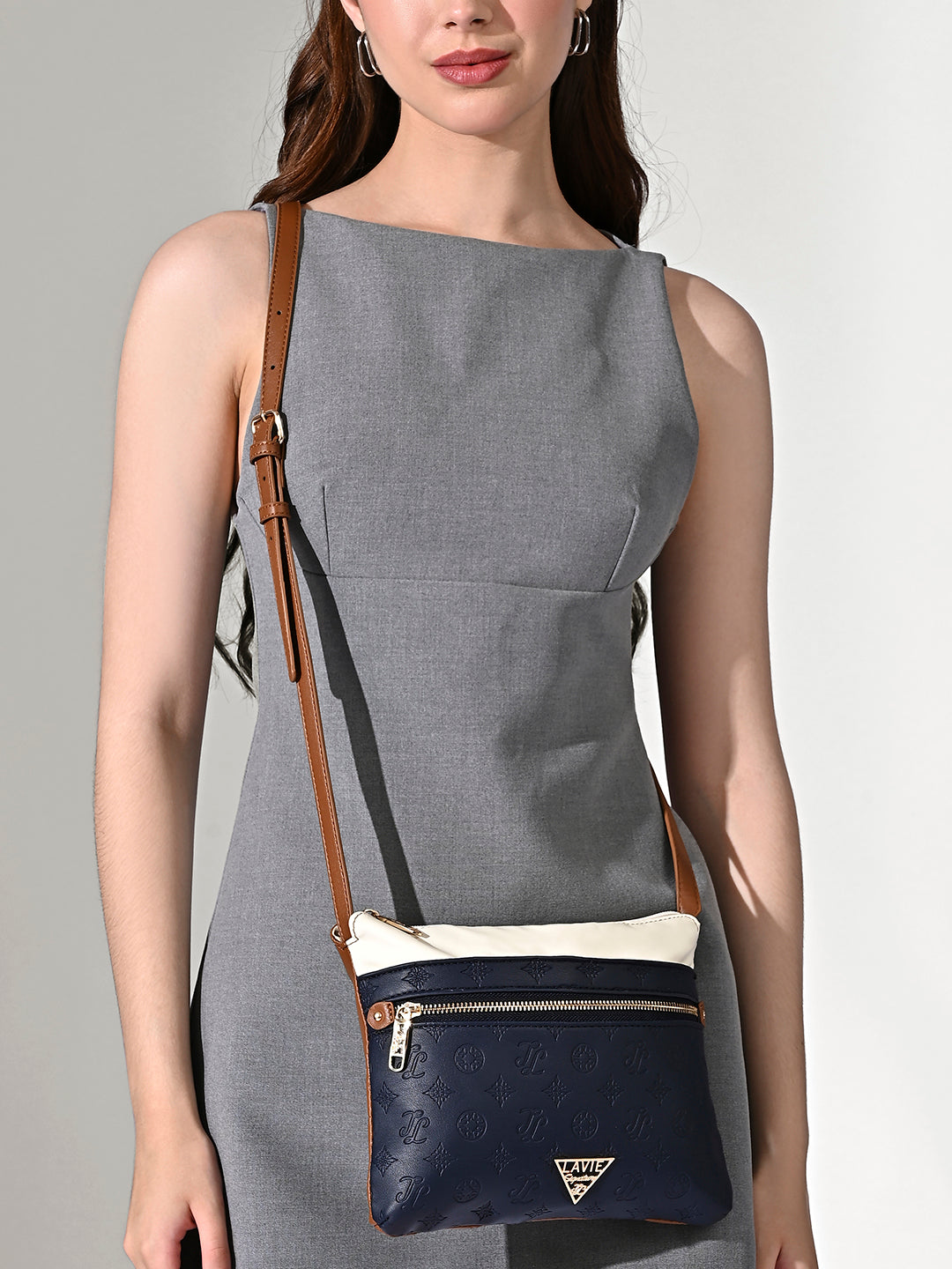 Galax Colourblock Small Sling Bag