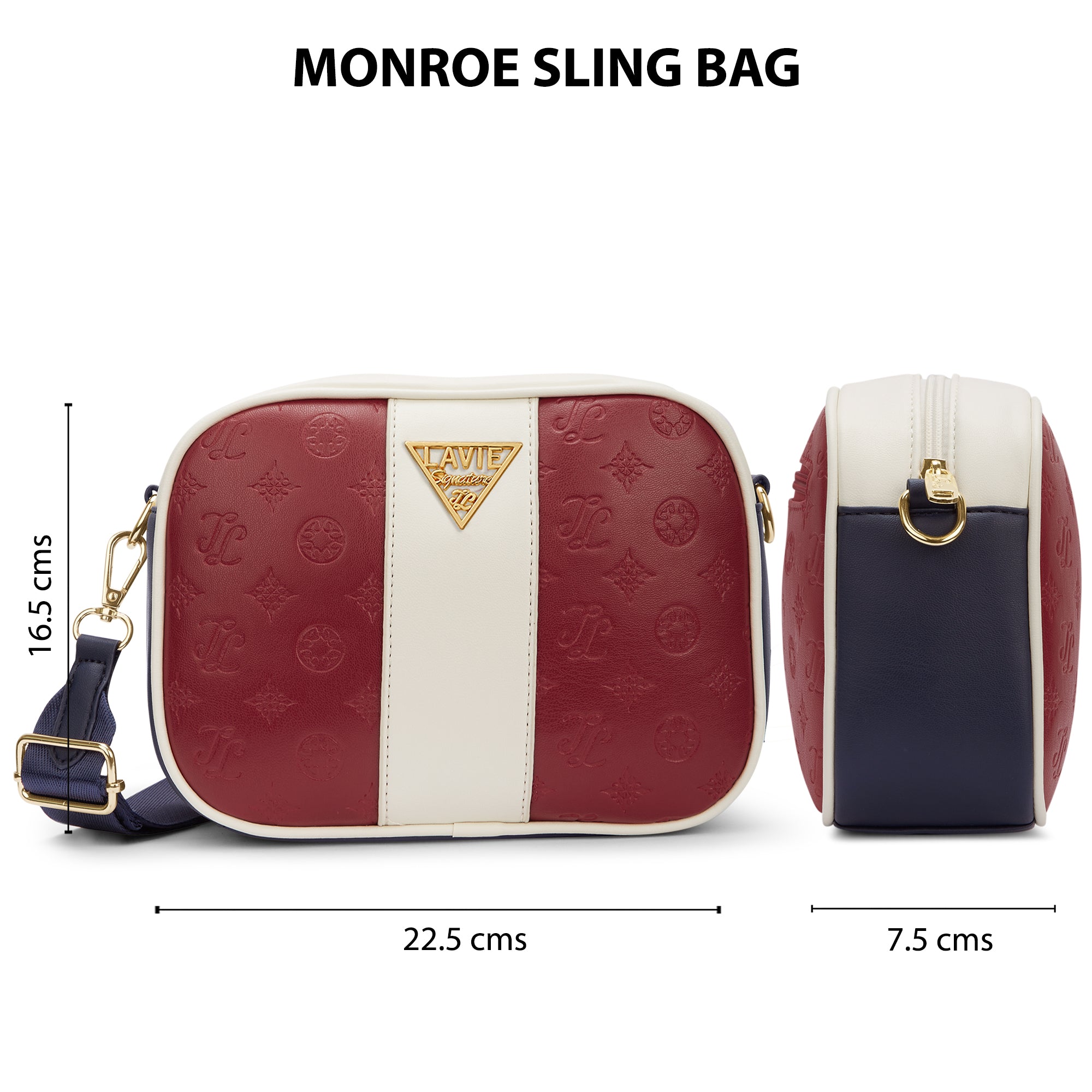 Nashville 3 Compartments Medium Satchel Bag