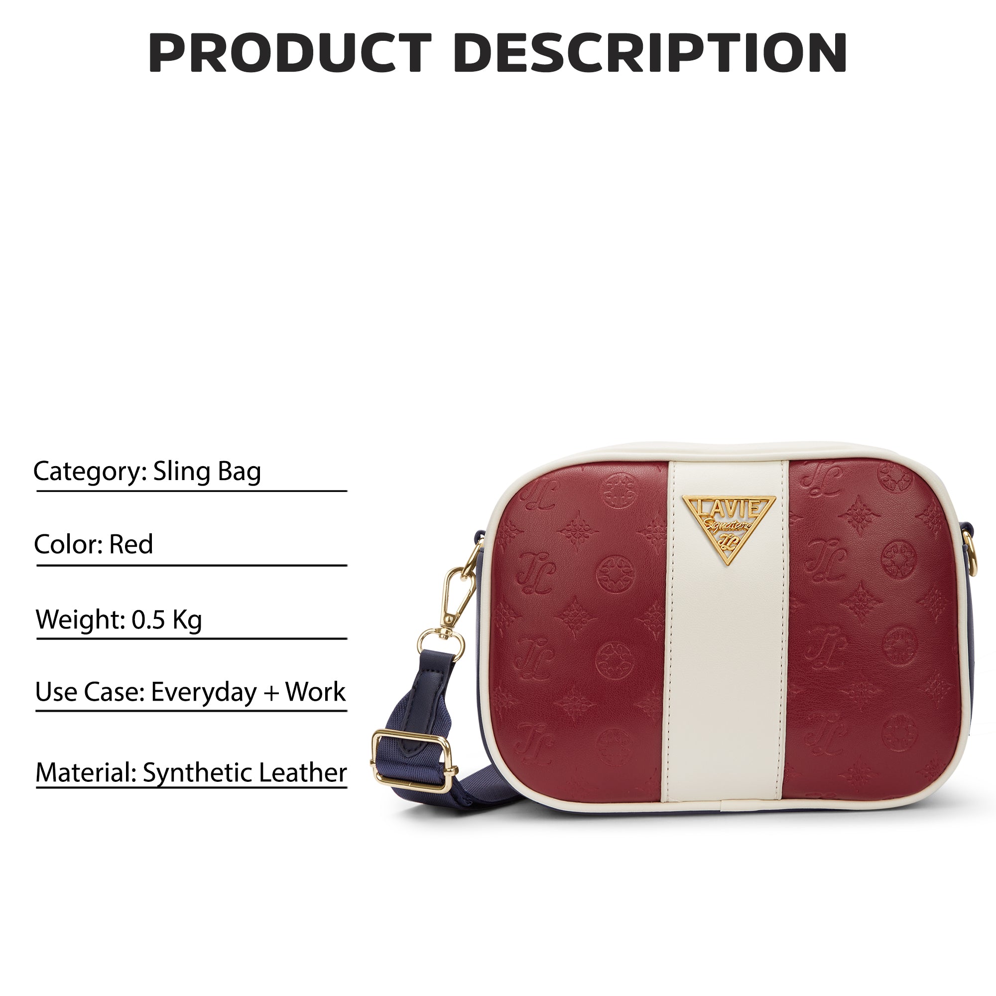 Nashville 3 Compartments Medium Satchel Bag