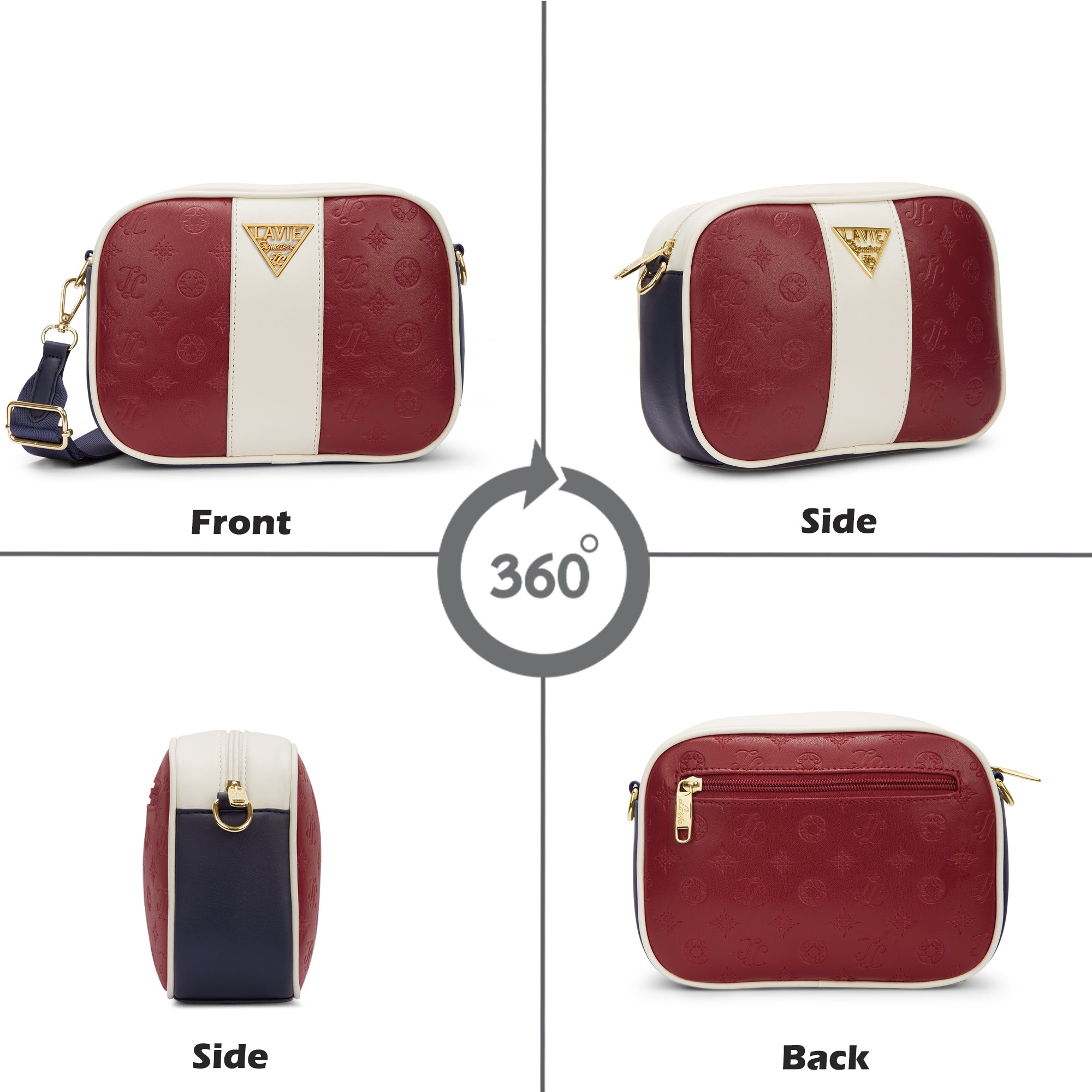 Nashville 3 Compartments Medium Satchel Bag