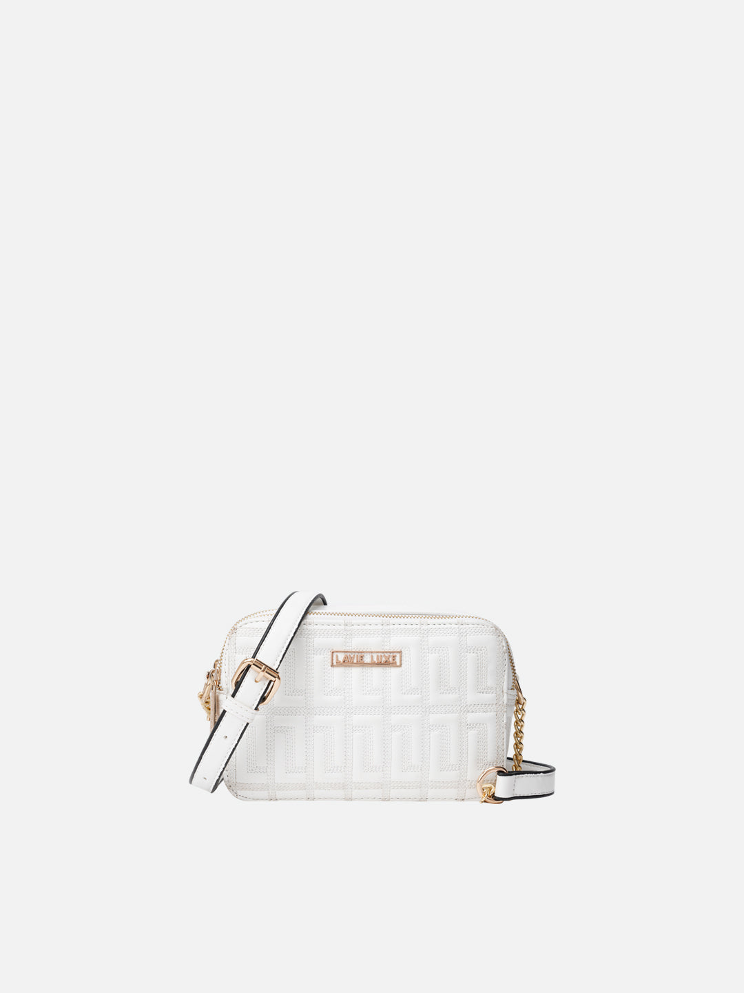 Inyo Small White Sling Bag