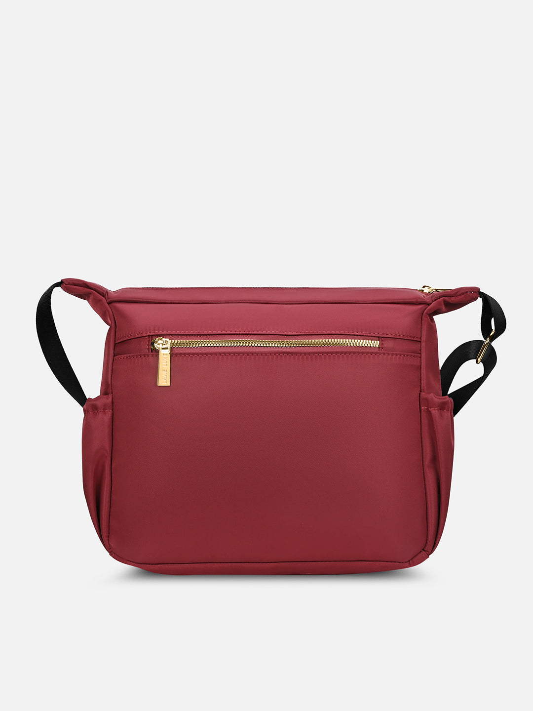 Zylo 7 Compartment Large Sling Bag Maroon