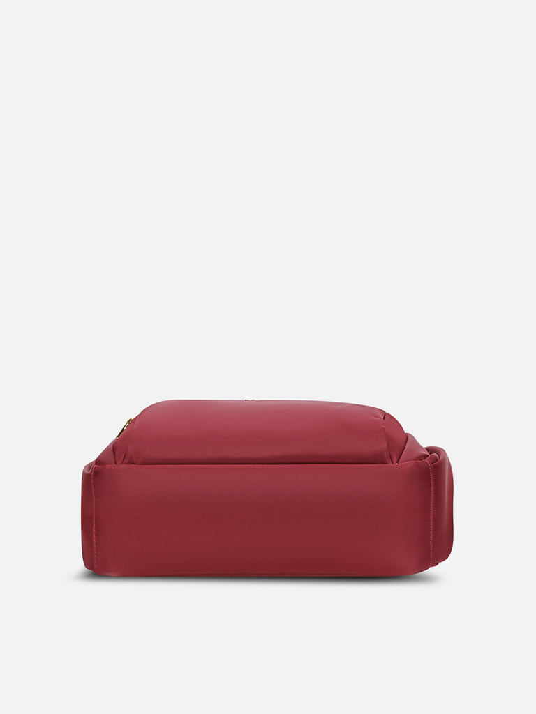 Zylo 7 Compartment Large Sling Bag Maroon