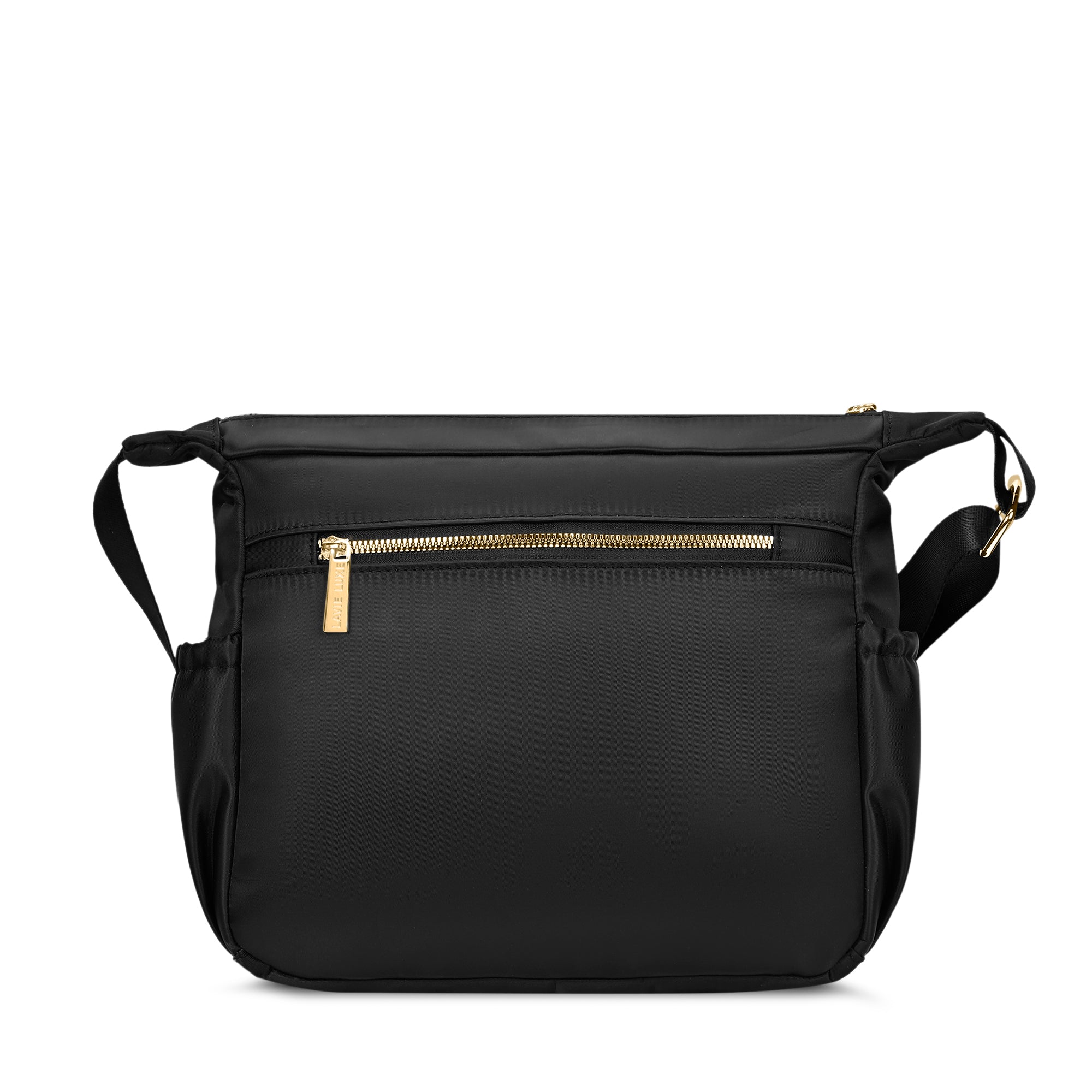 Zylo 7 Compartment Large Sling Bag Black