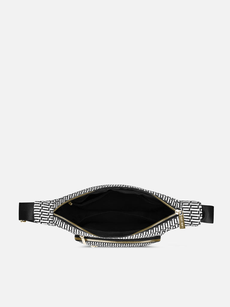 Monogram Zylo 7-Compartment Large Sling Bag Black