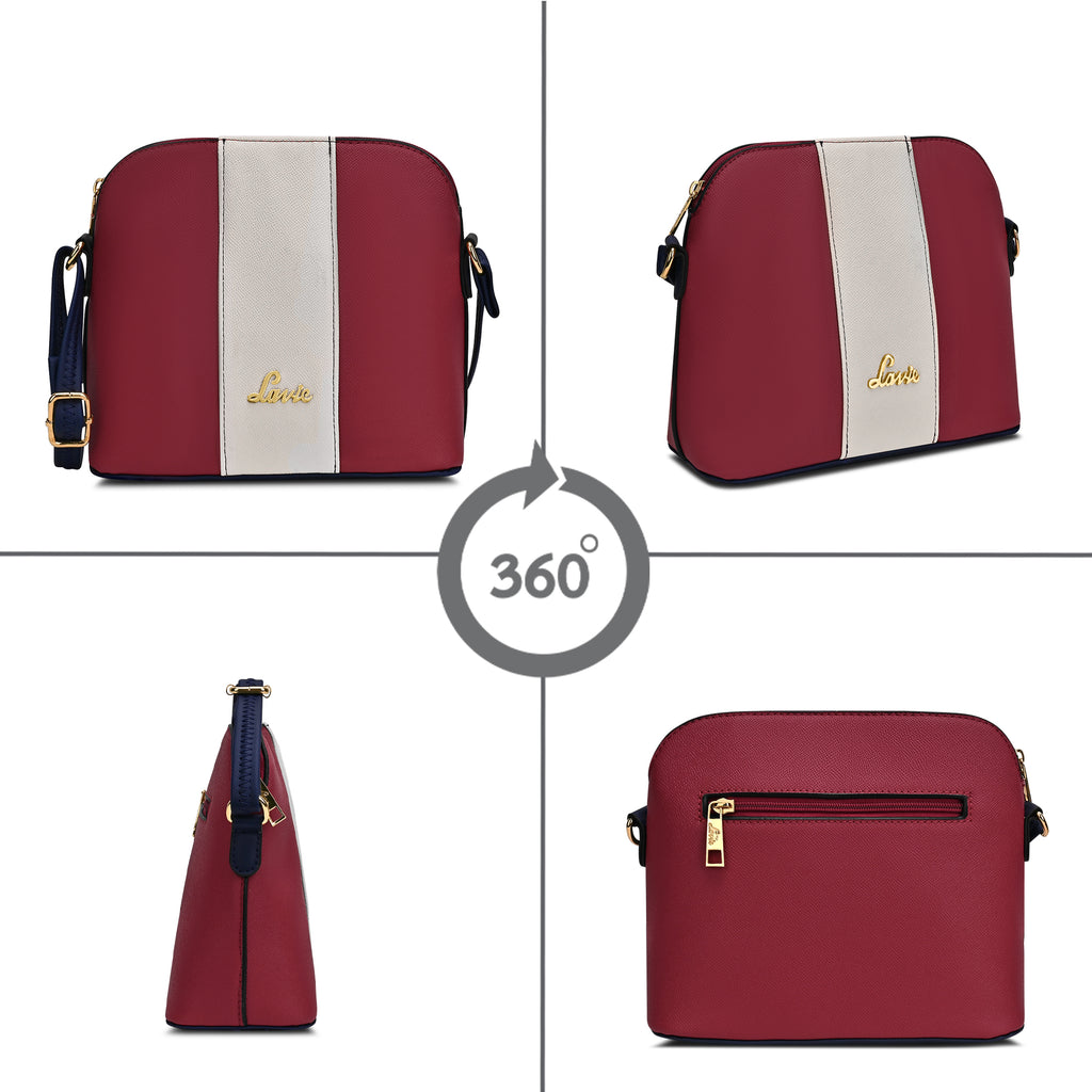 Masha Colourblock Vertical Medium Sling Bag