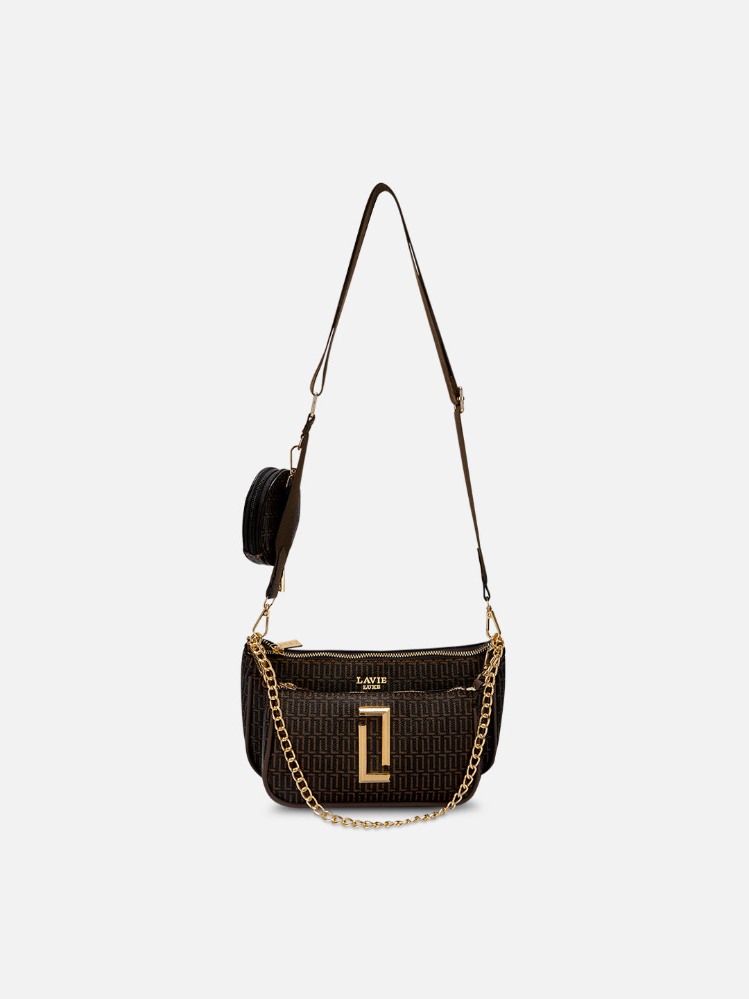 Monogram Chunk25 Small Choco Sling Bag