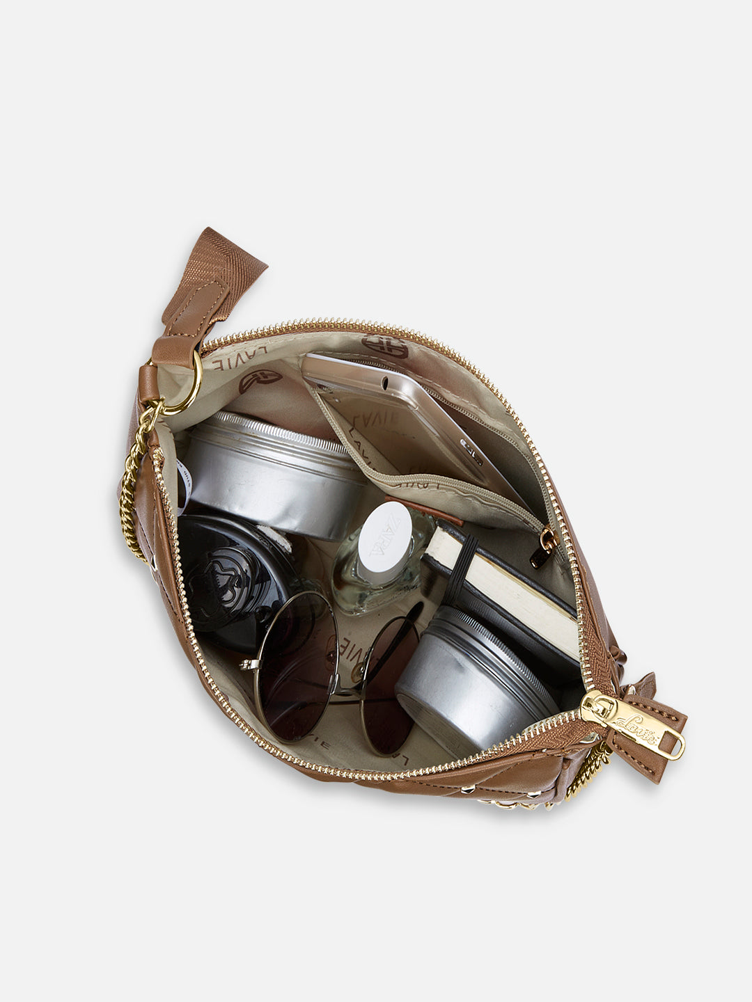 Stud Knox 2 Compartment Small Sling Bag