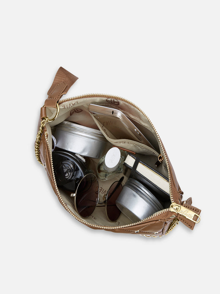 Stud Knox 2 Compartment Small Sling Bag