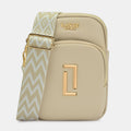 Mobile Verticle 3 Compartments Sling Bag