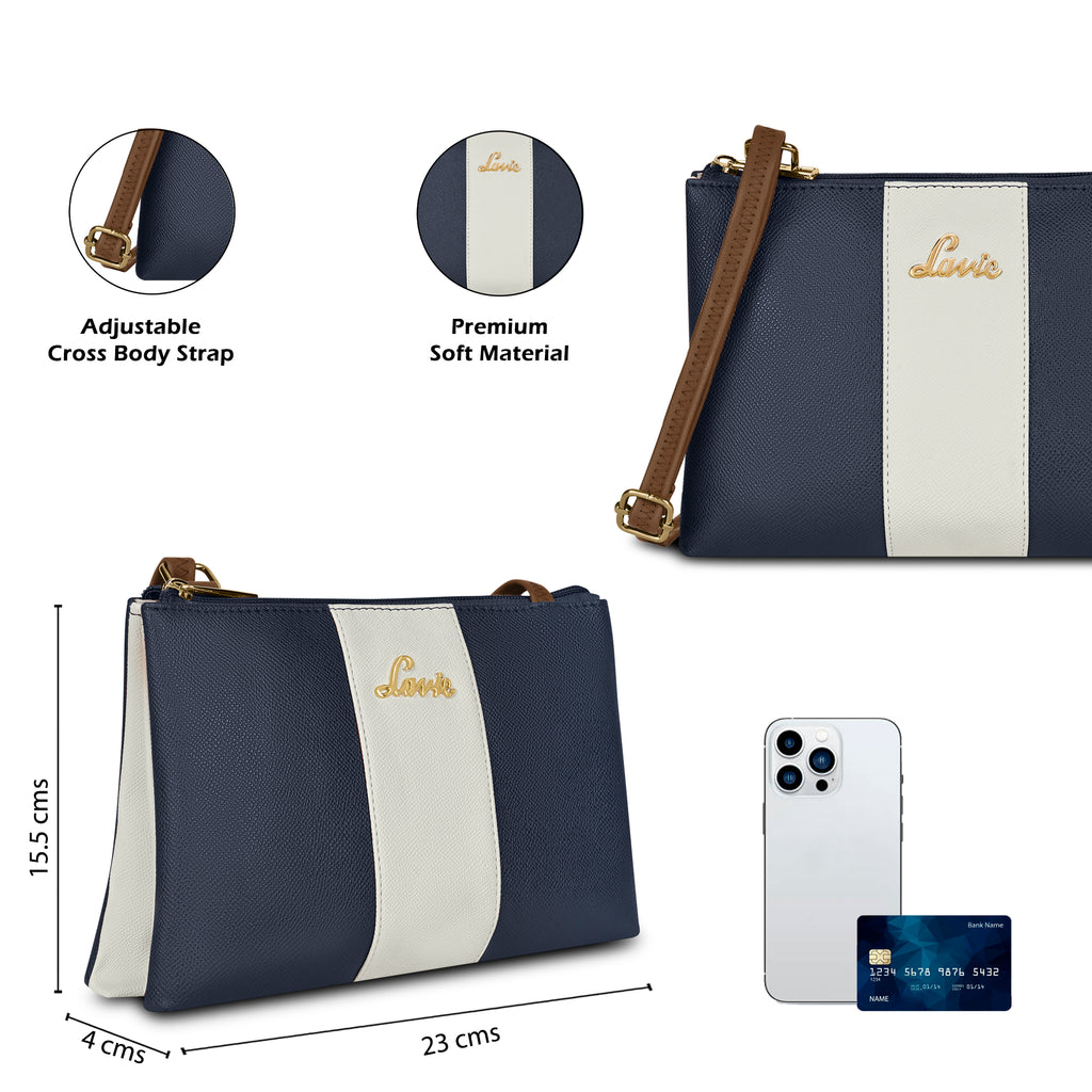 Colourblock Lynn 2 Compartment Medium Top Zip Sing Bag