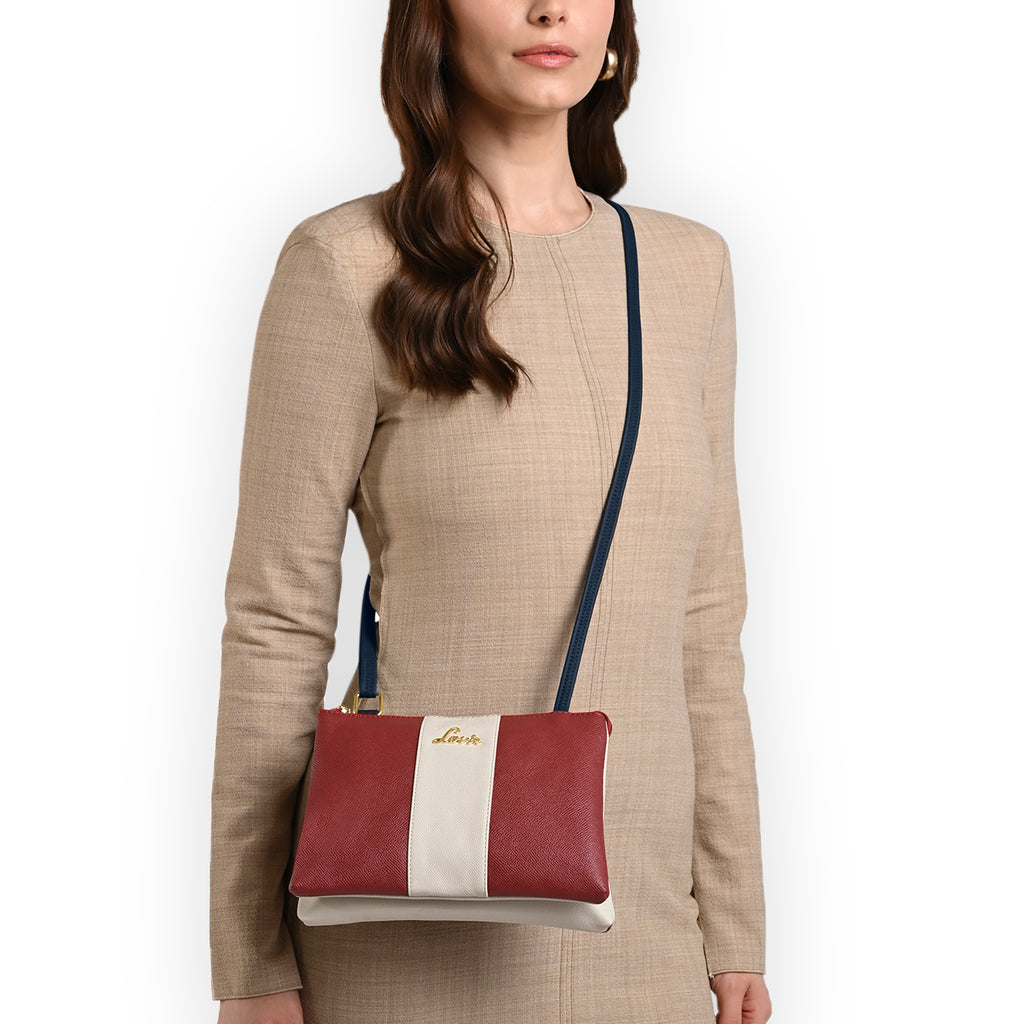 Colourblock Lynn 2 Compartment Medium Top Zip Sing Bag