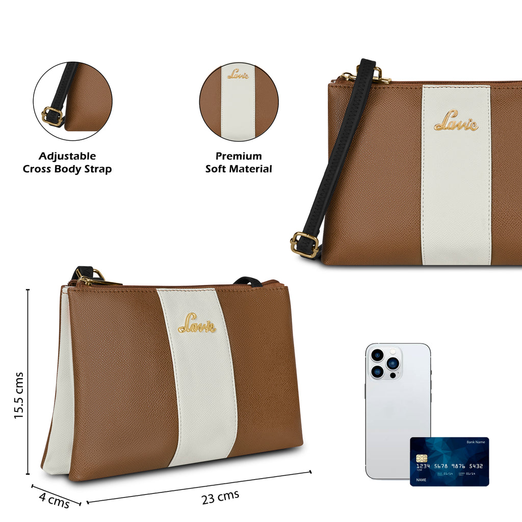 Colourblock Lynn 2 Compartment Medium Top Zip Sing Bag