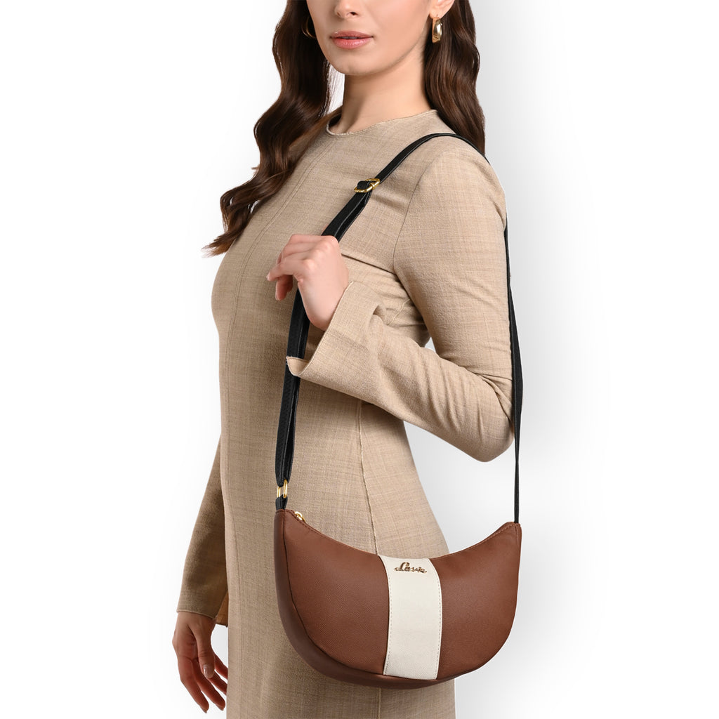 Colourblock Bonnie Large Hobo Sing Bag