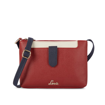 Colourblock Keiko 2 Compartment Large Top Zip Sing Bag