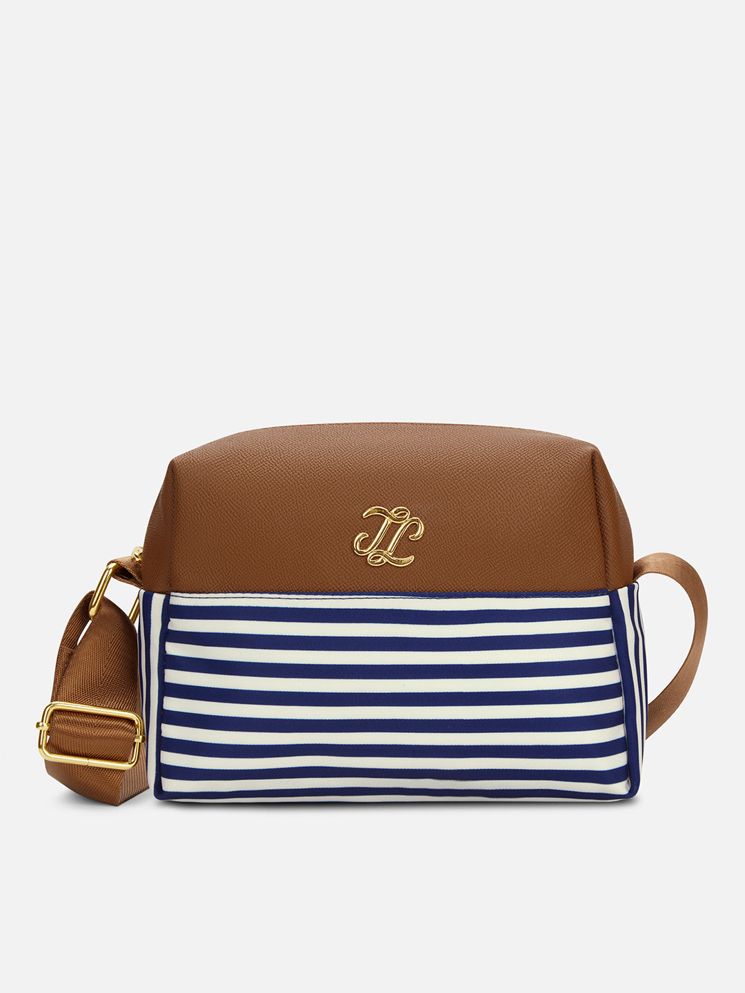 Stripe Moines 'S Ladies Handbag Navy
