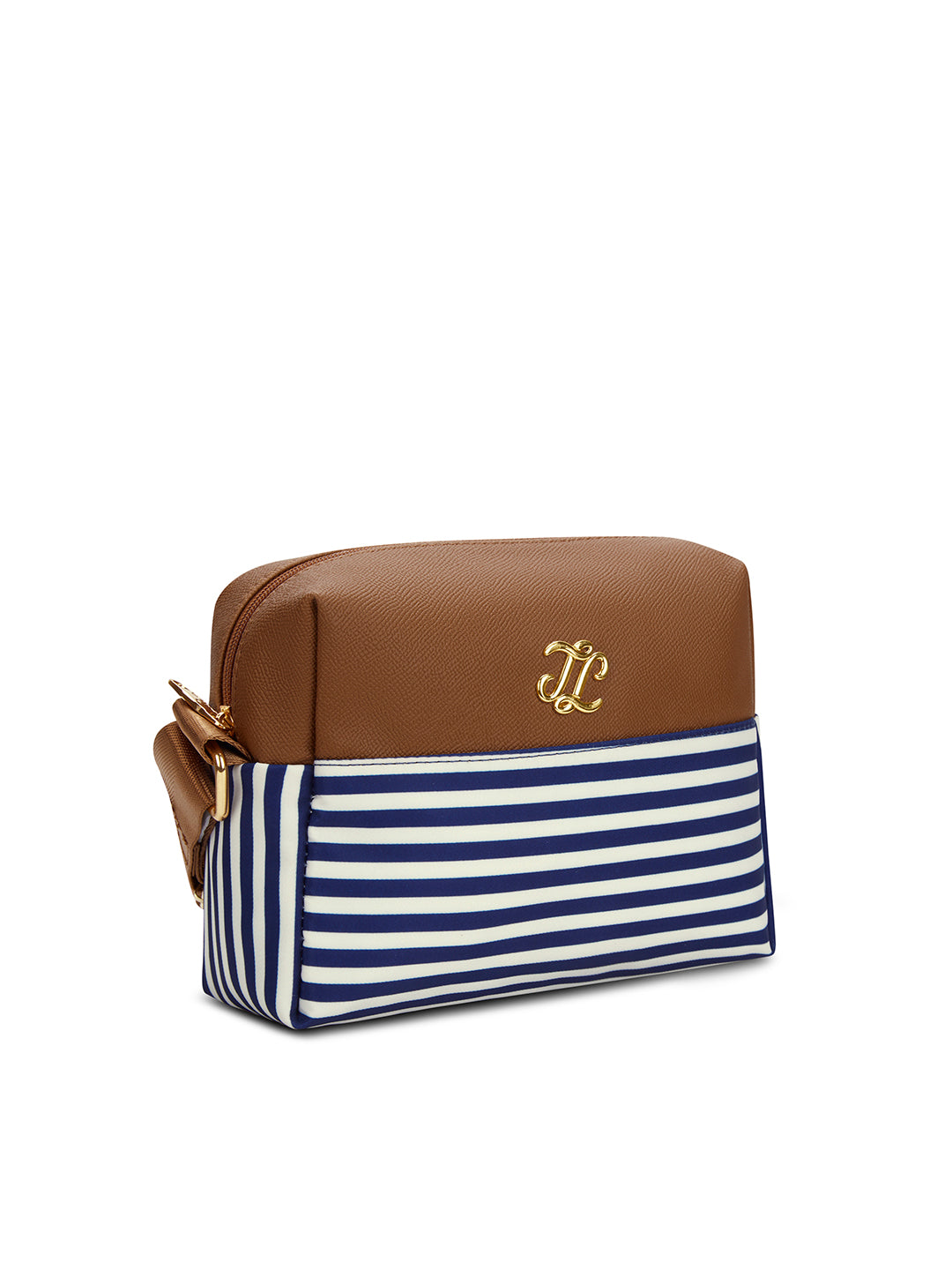 Stripe Moines 'S Ladies Handbag Navy