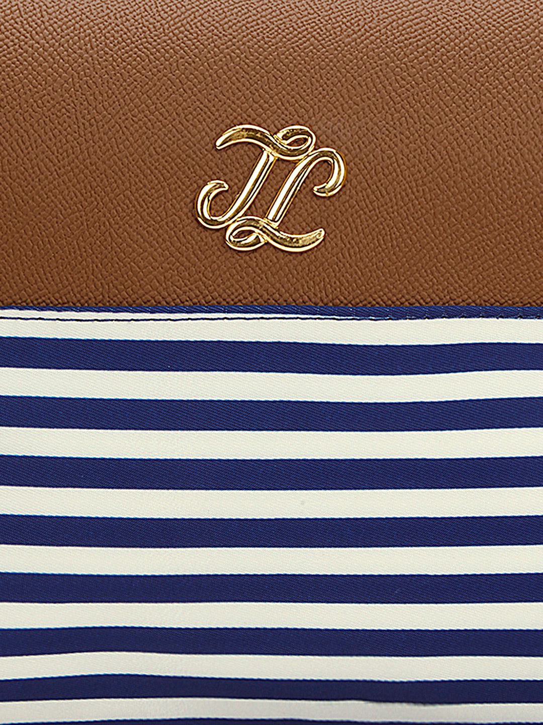 Stripe Moines 'S Ladies Handbag Navy