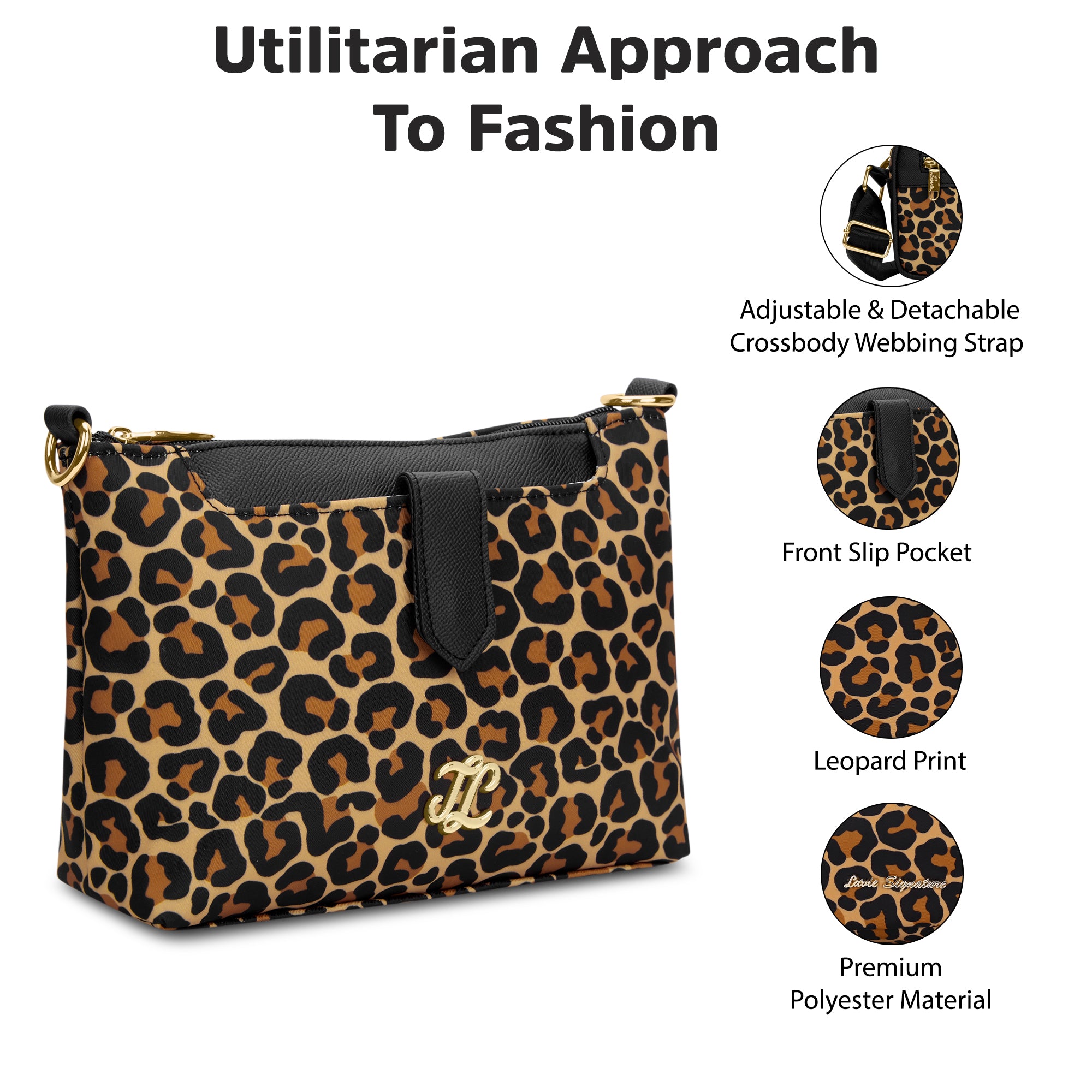 Leo Charleston 'S Ladies Handbag Brown