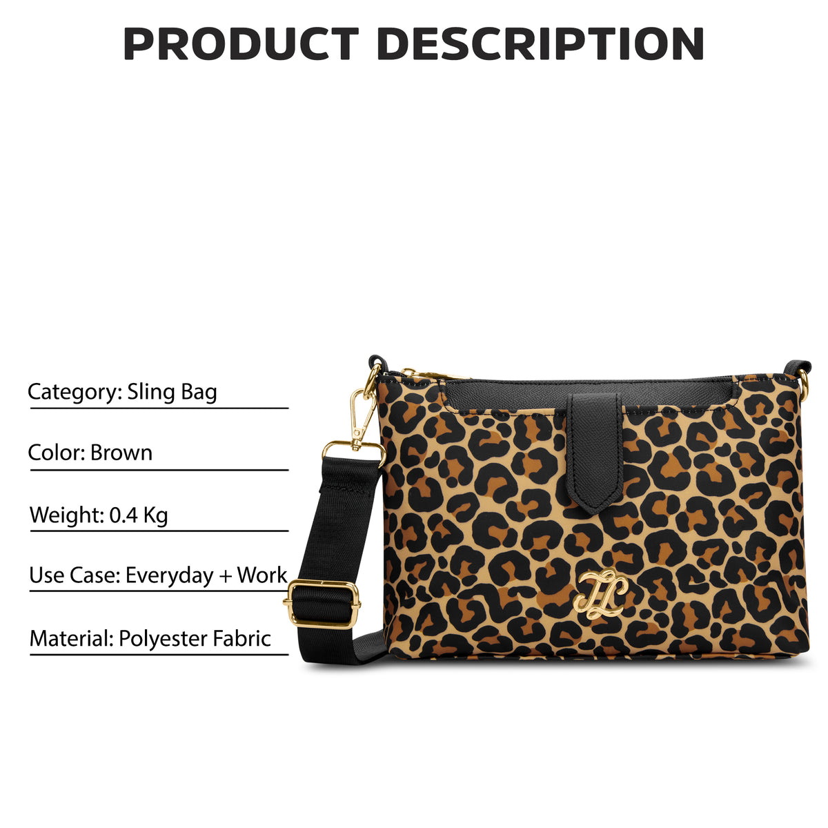 Leo Charleston 'S Ladies Handbag Brown