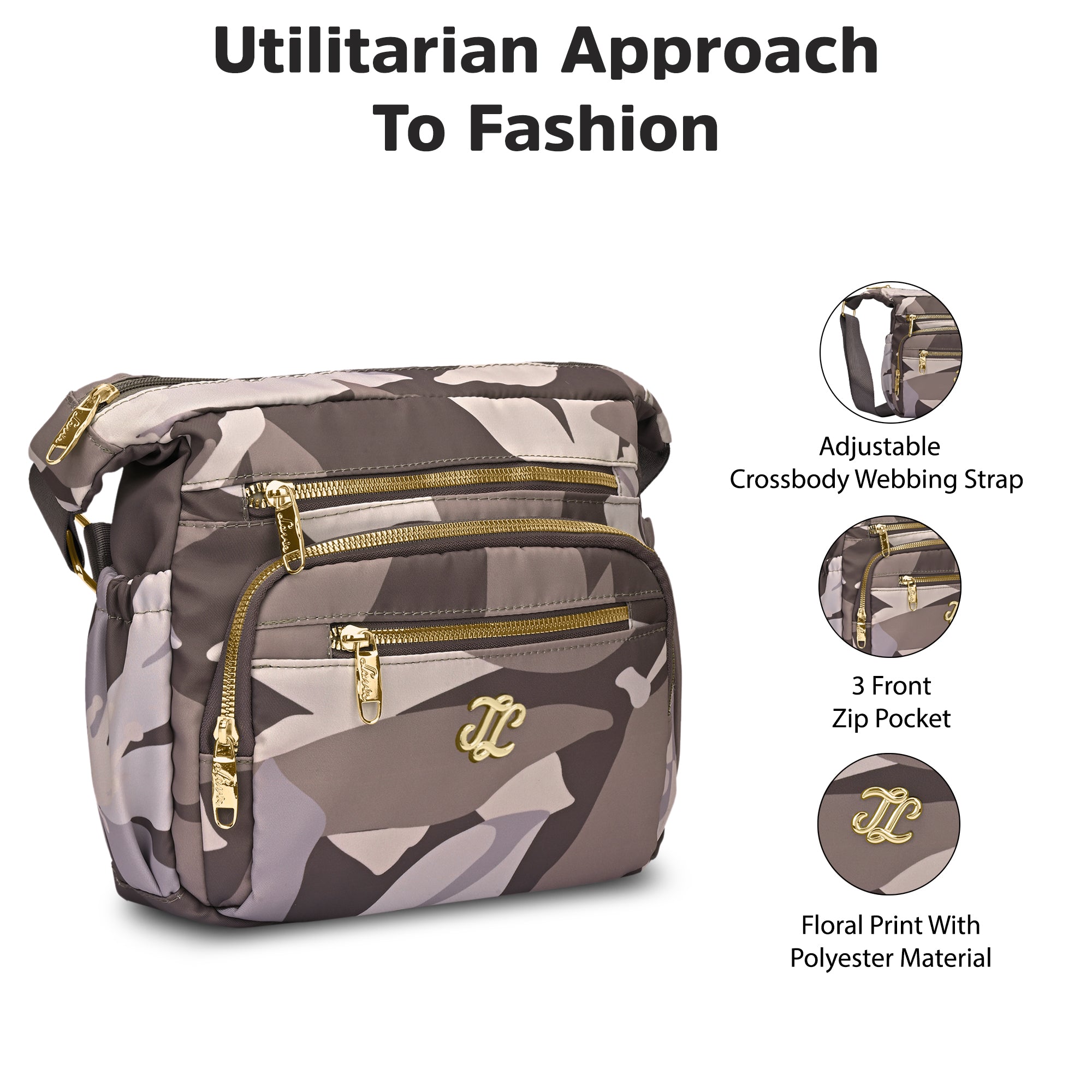 Capela Croix Slingbag Brown