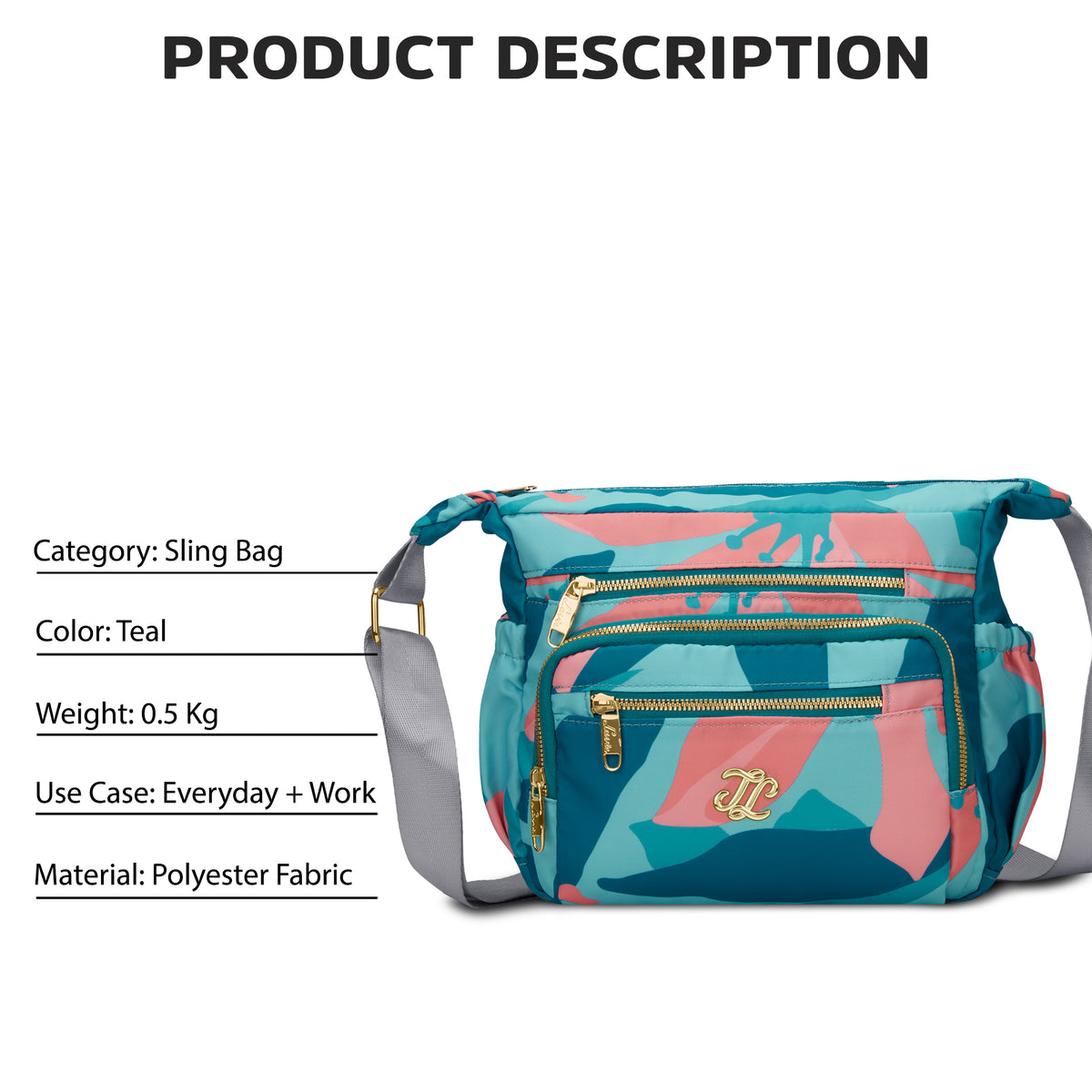 Capela Croix Slingbag Teal