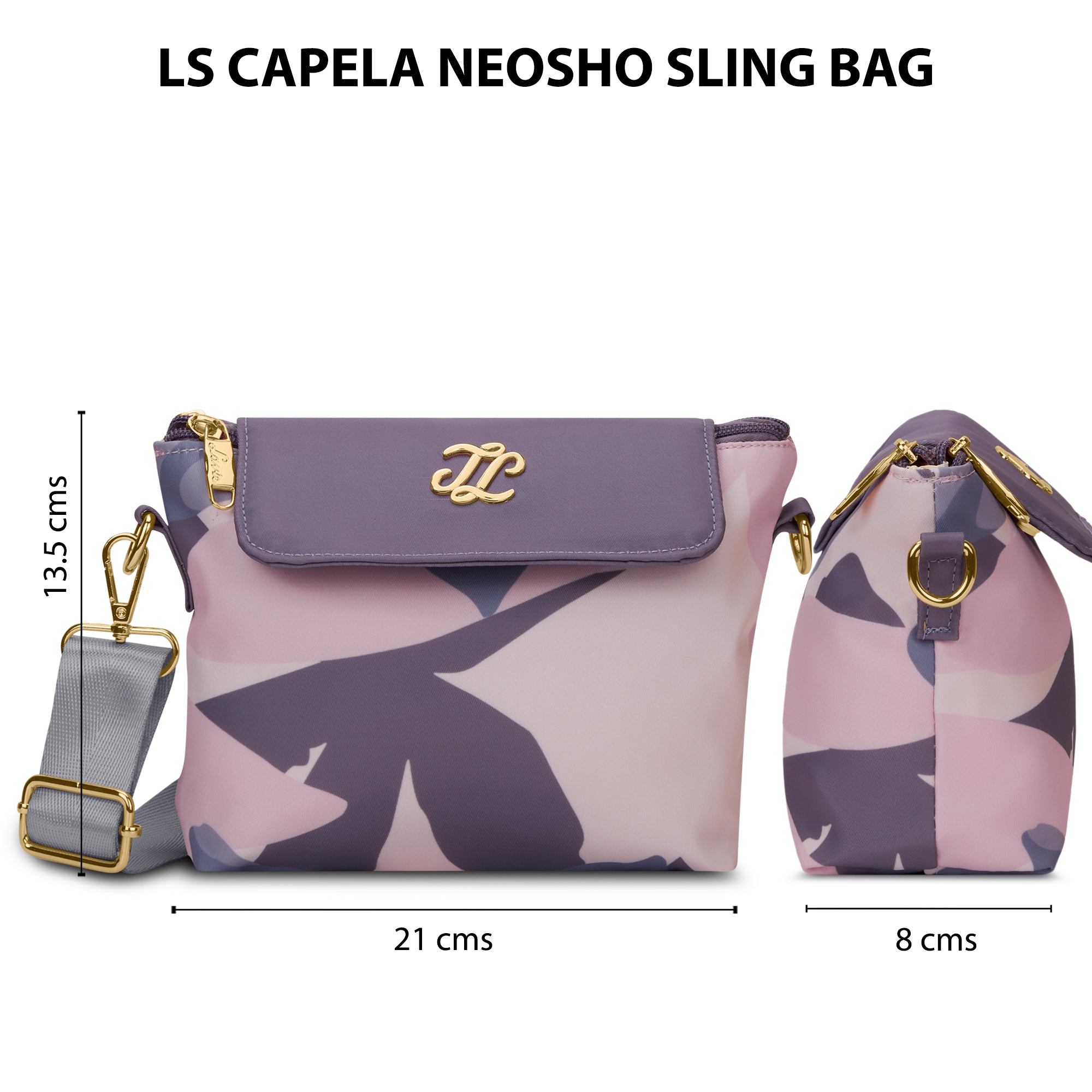 Nevada Flap Satchel Bag Maroon