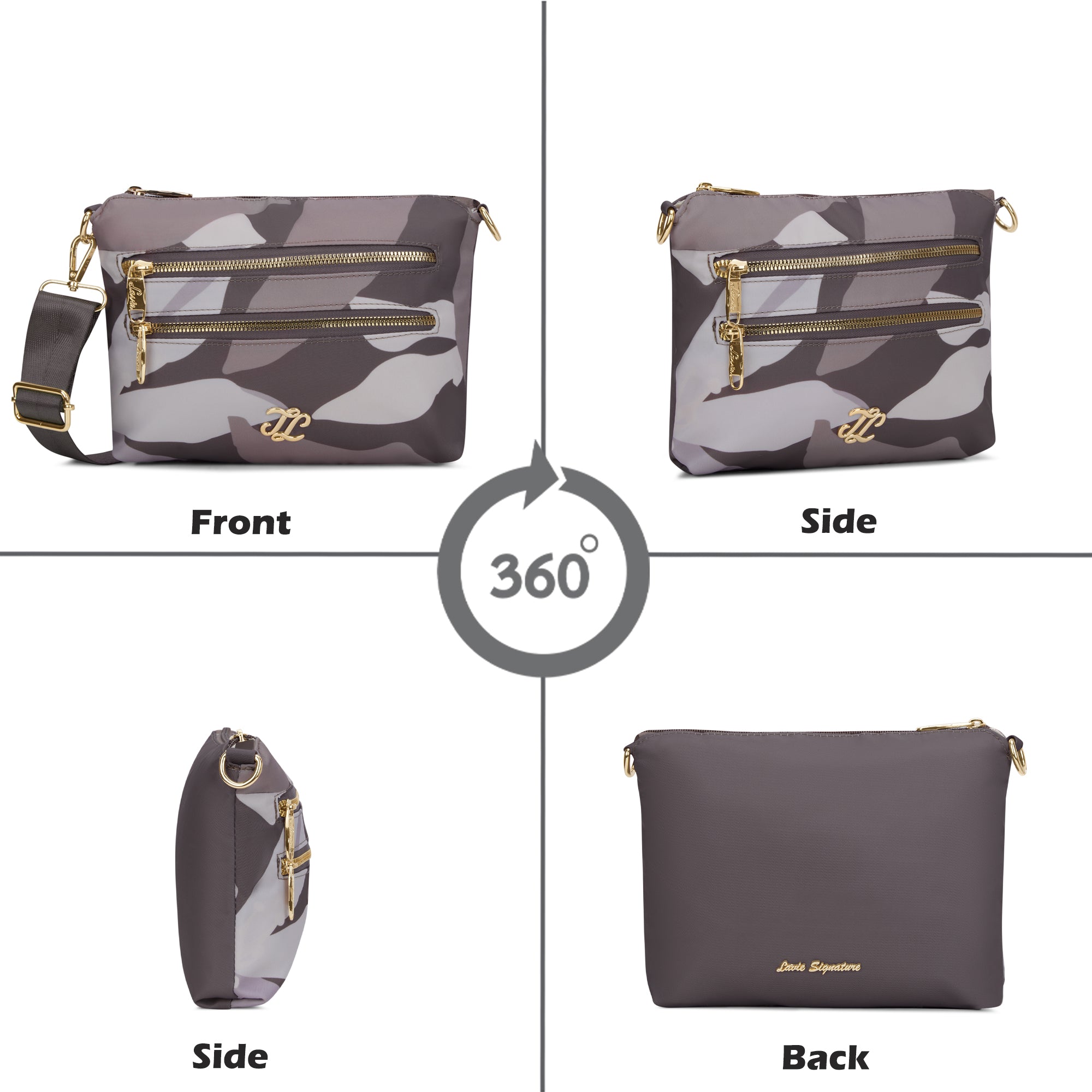 Capela Platte Sling Bag Brown