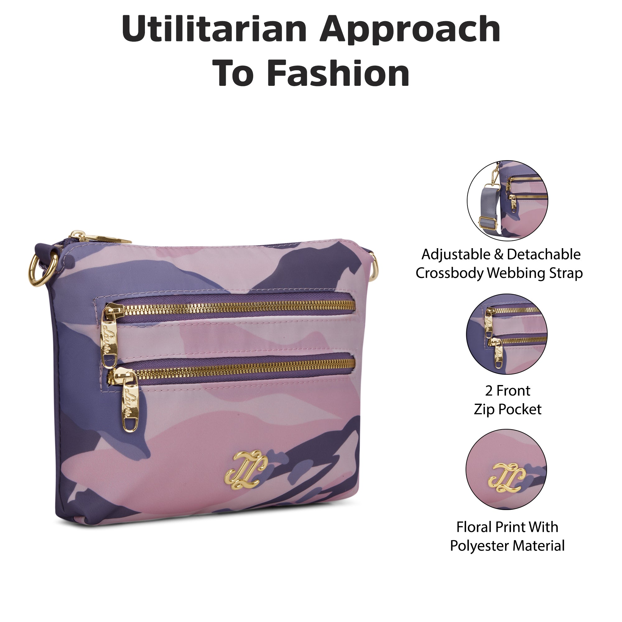 Capela Platte Sling Bag Purple