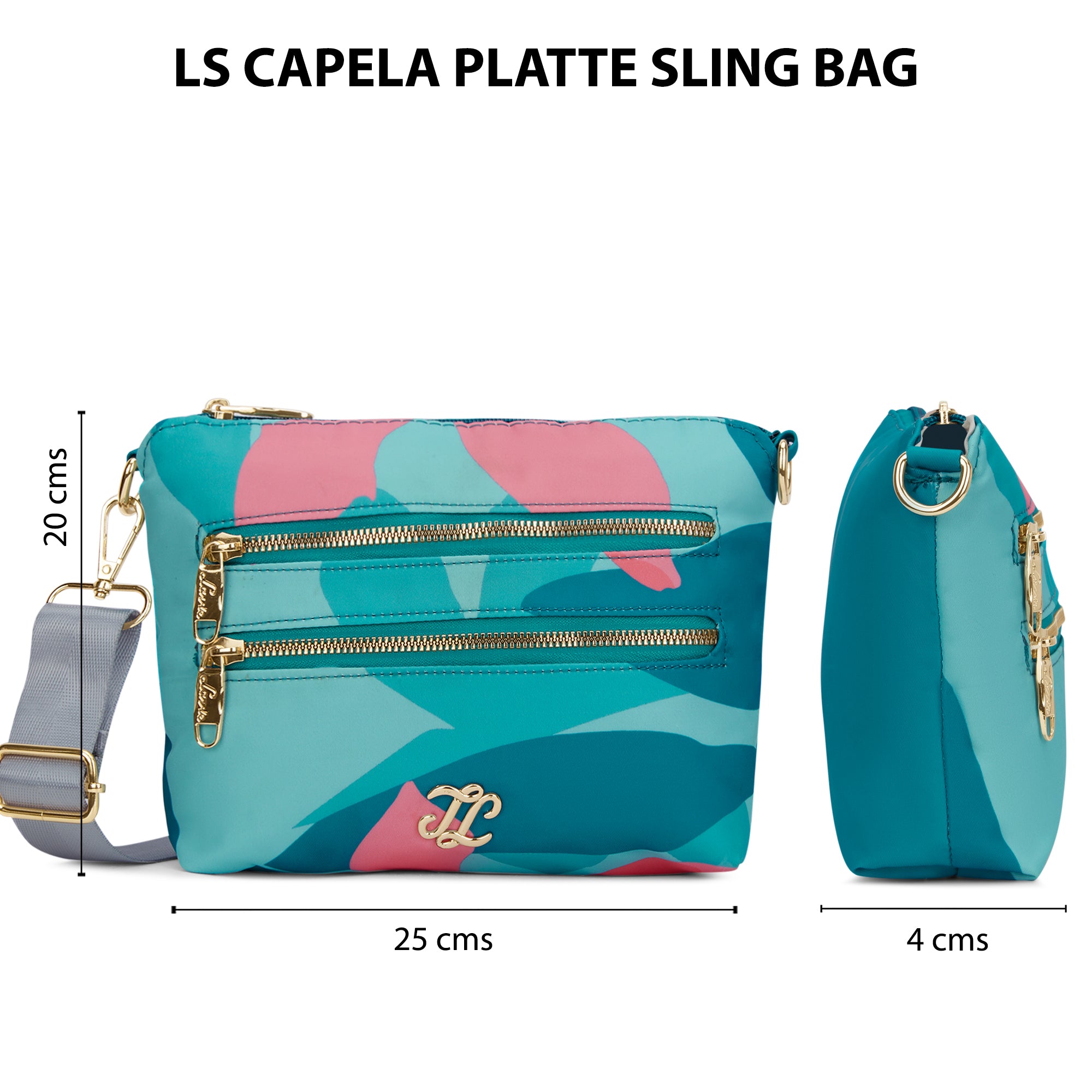Capela Platte Sling Bag Teal