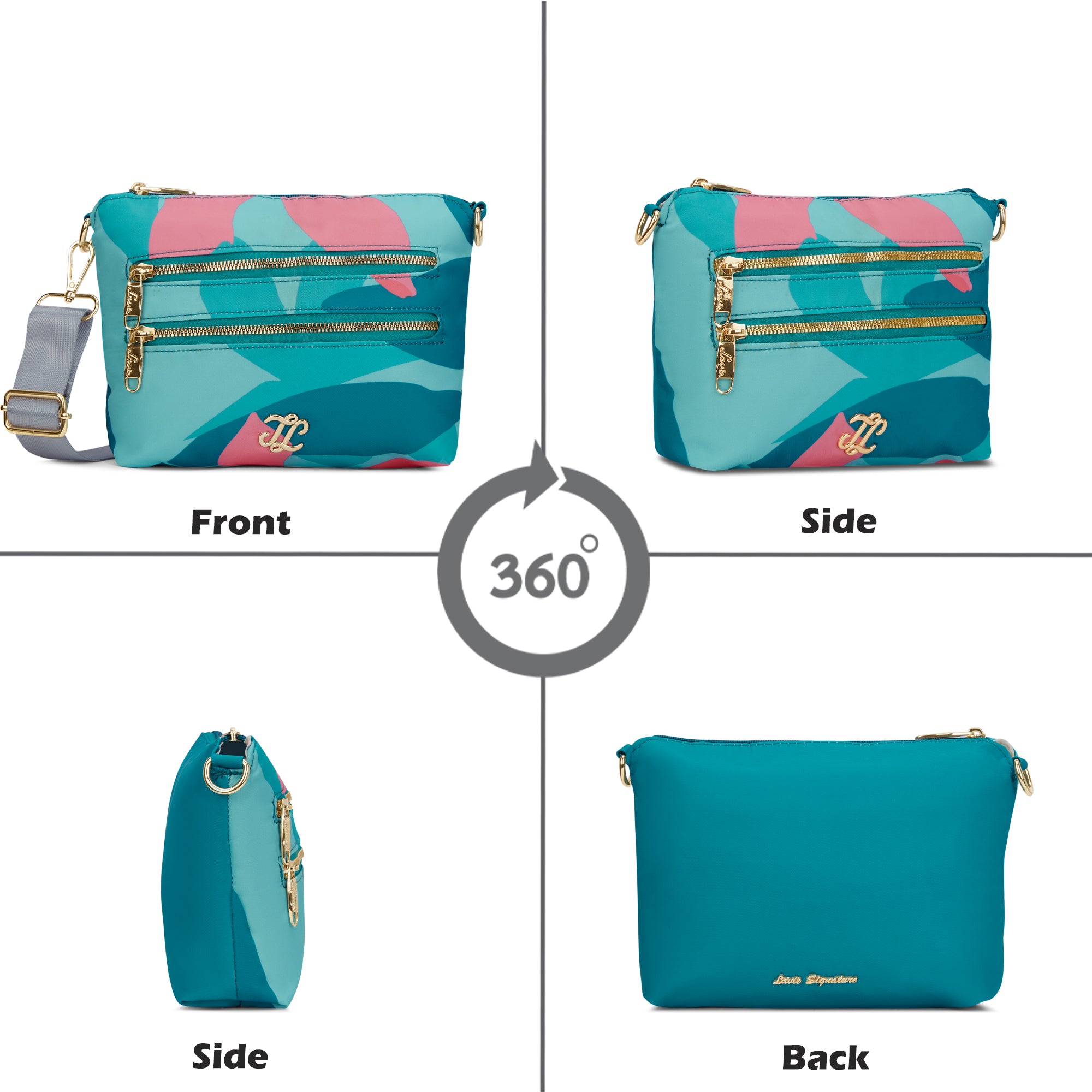 Capela Platte Sling Bag Teal