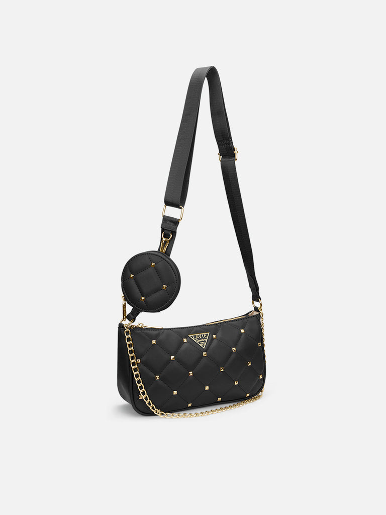 Stud Knox 2 Compartment Small Sling Bag