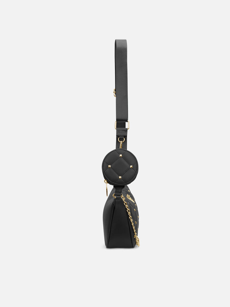 Stud Knox 2 Compartment Small Sling Bag