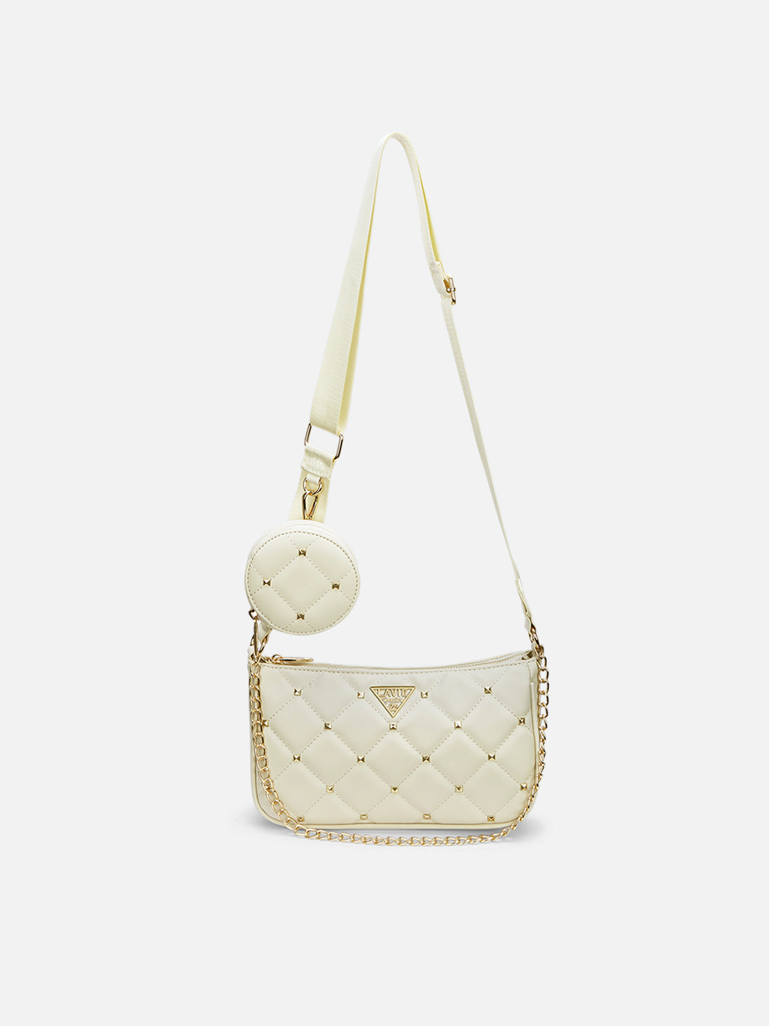 Stud Knox 2 Compartment Small Sling Bag