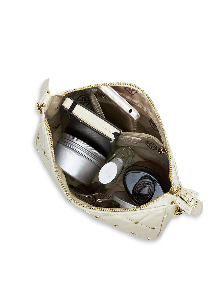 Stud Knox 2 Compartment Small Sling Bag