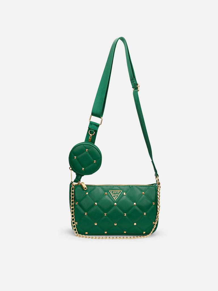 Stud Knox 2 Compartment Small Sling Bag