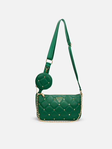 Stud Knox 2 Compartment Small Sling Bag