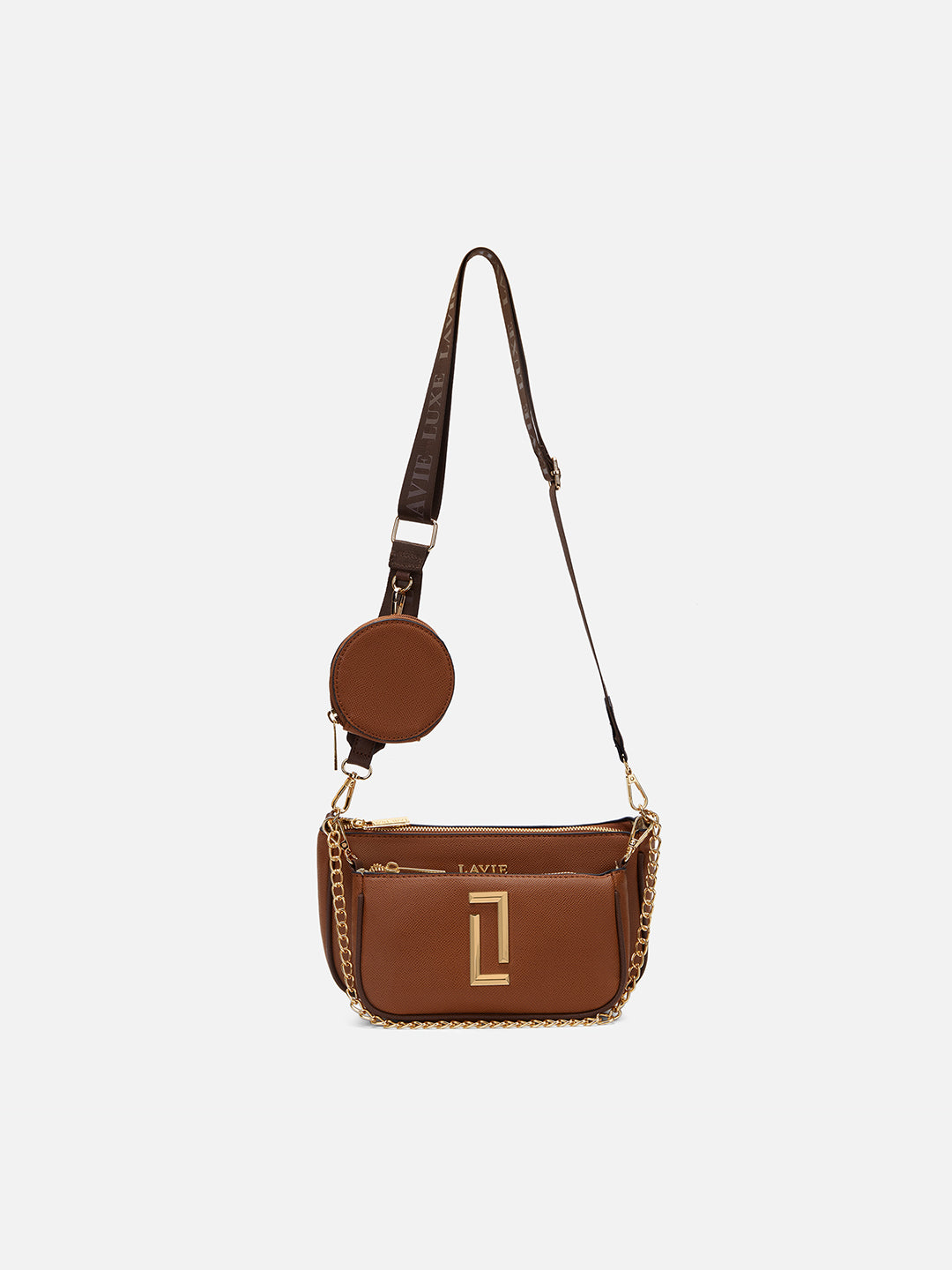 Duo Chunk 3 Piece Small Sling Bag